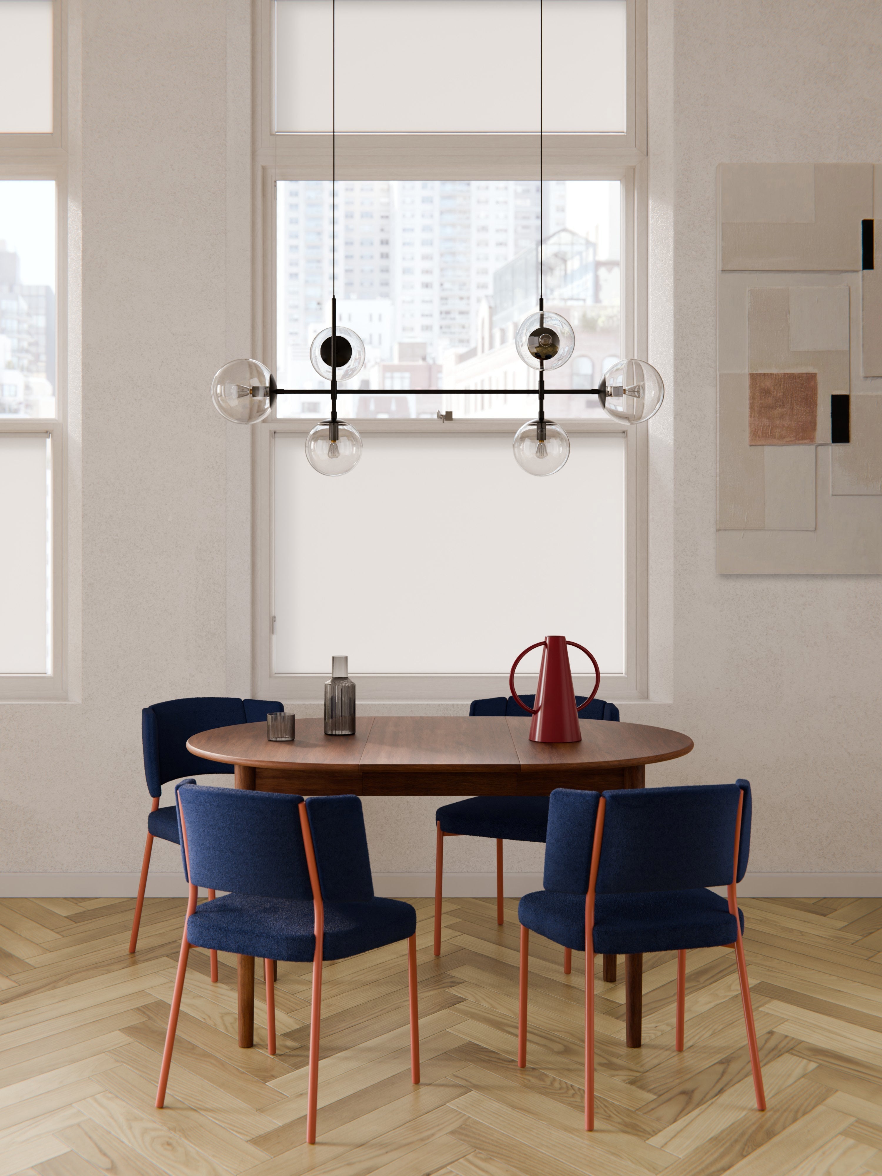 Paul Round Extendable Dining Table, in various sizes