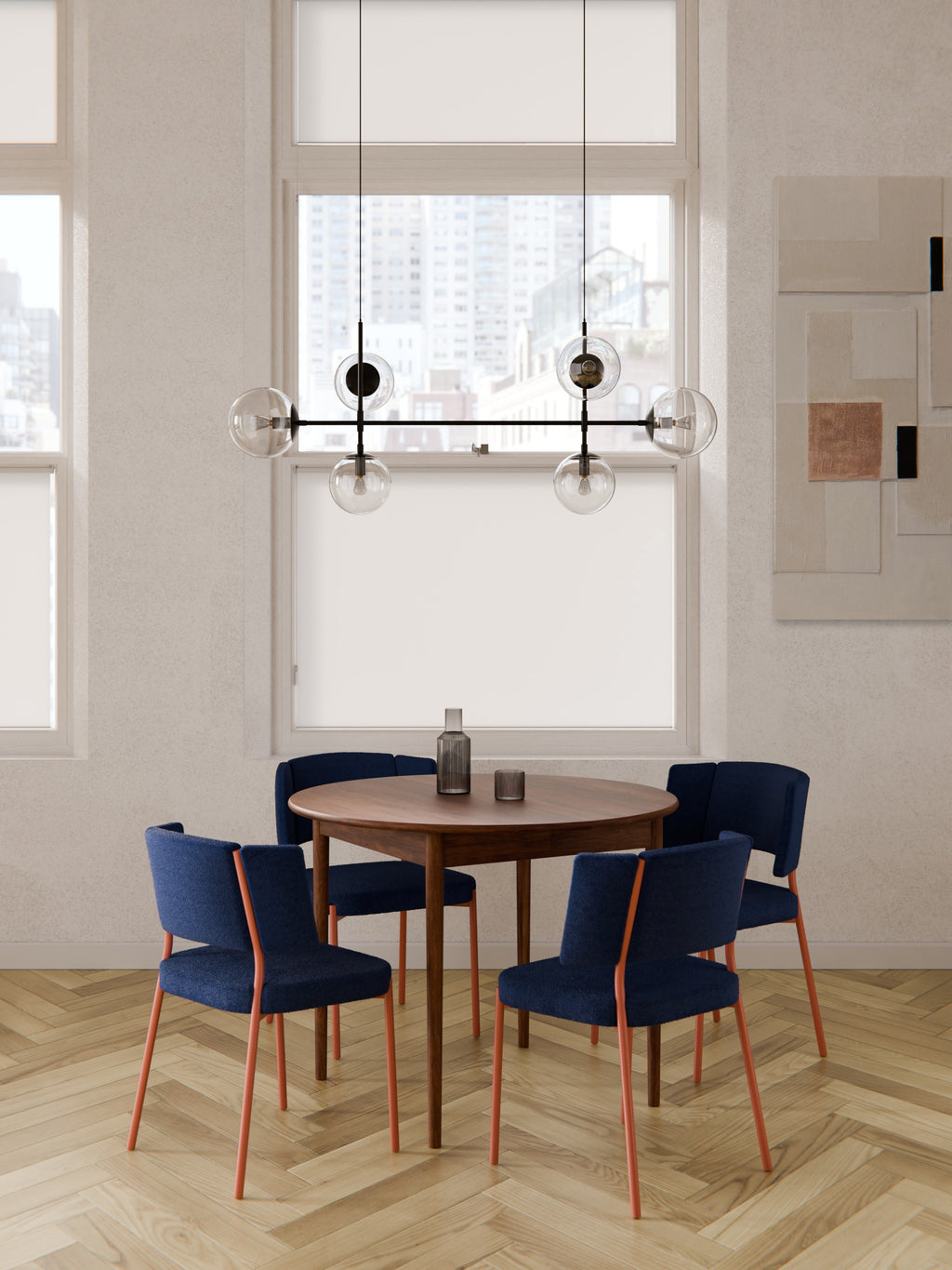 Paul Round Extendable Dining Table, in various sizes