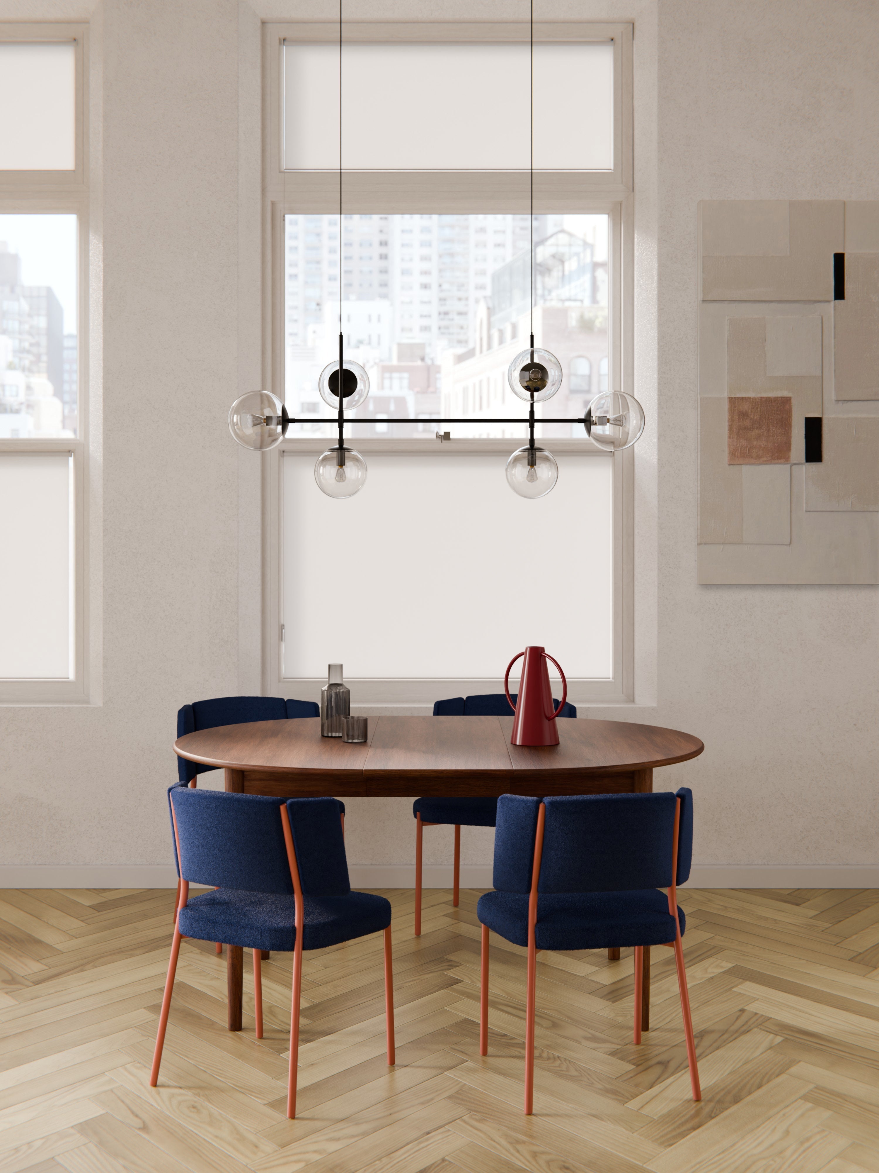 Paul Round Extendable Dining Table, in various sizes