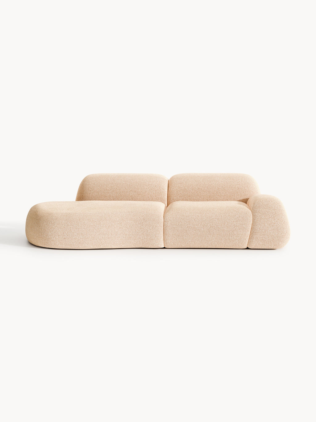 Gallery image 1 - Modular Bouclé Chaise Wolke (3-seater)