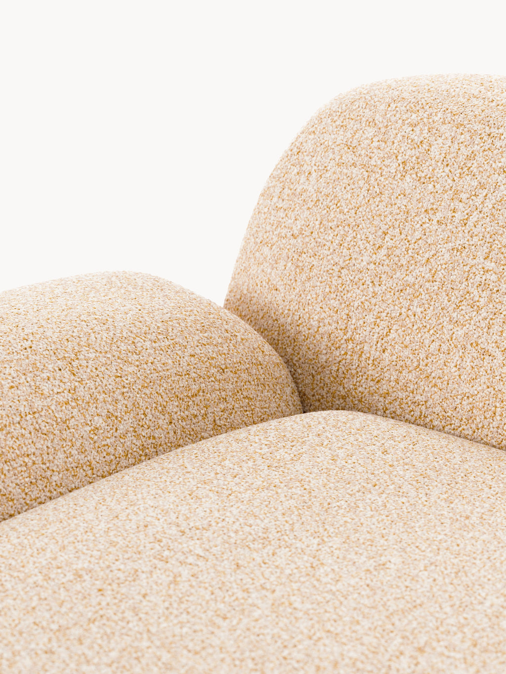 Wolke Modular Bouclé Chaise (3-seater)
