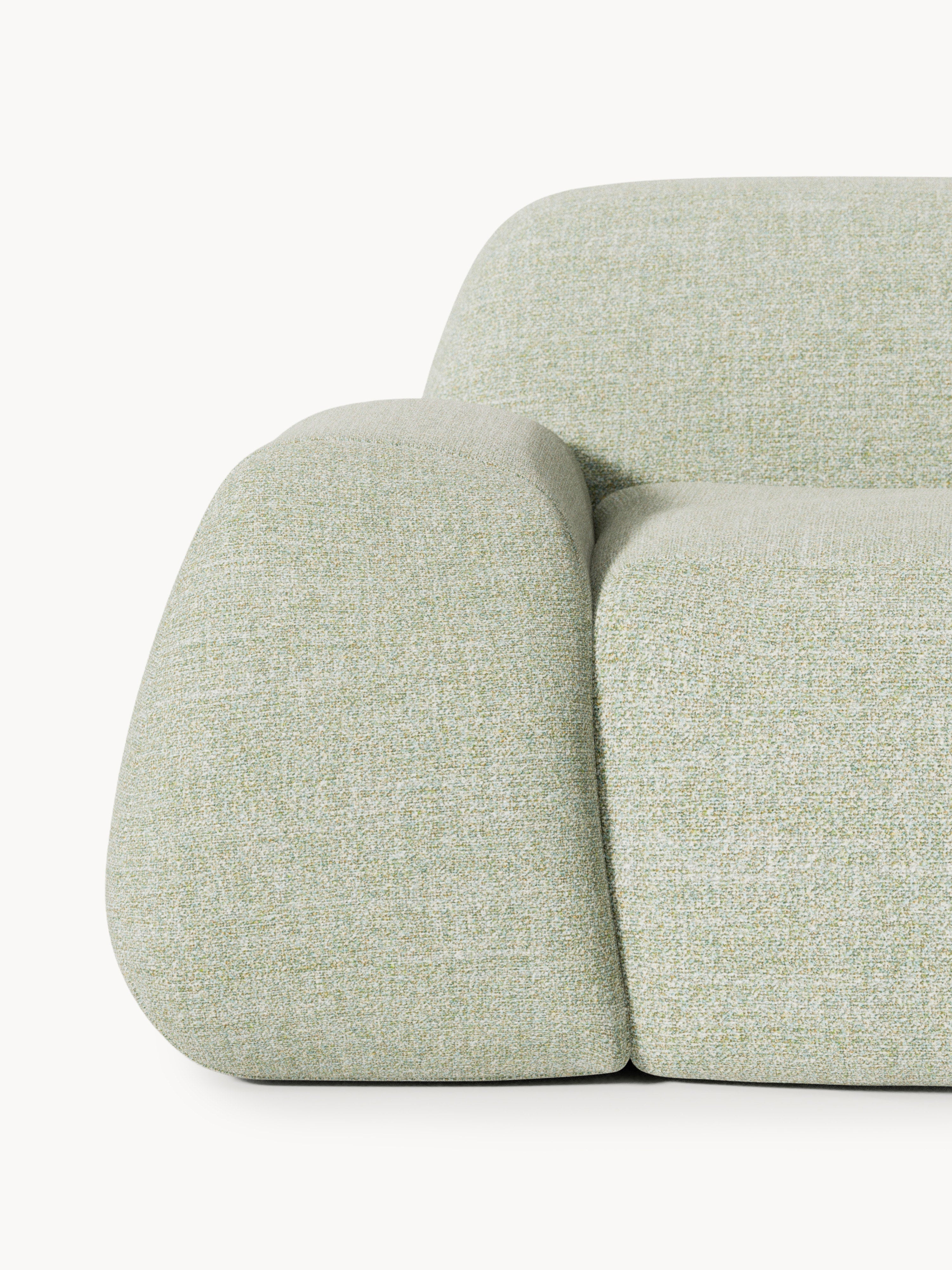 Wolke XL Modular Bouclé Corner Sofa with Chaise End