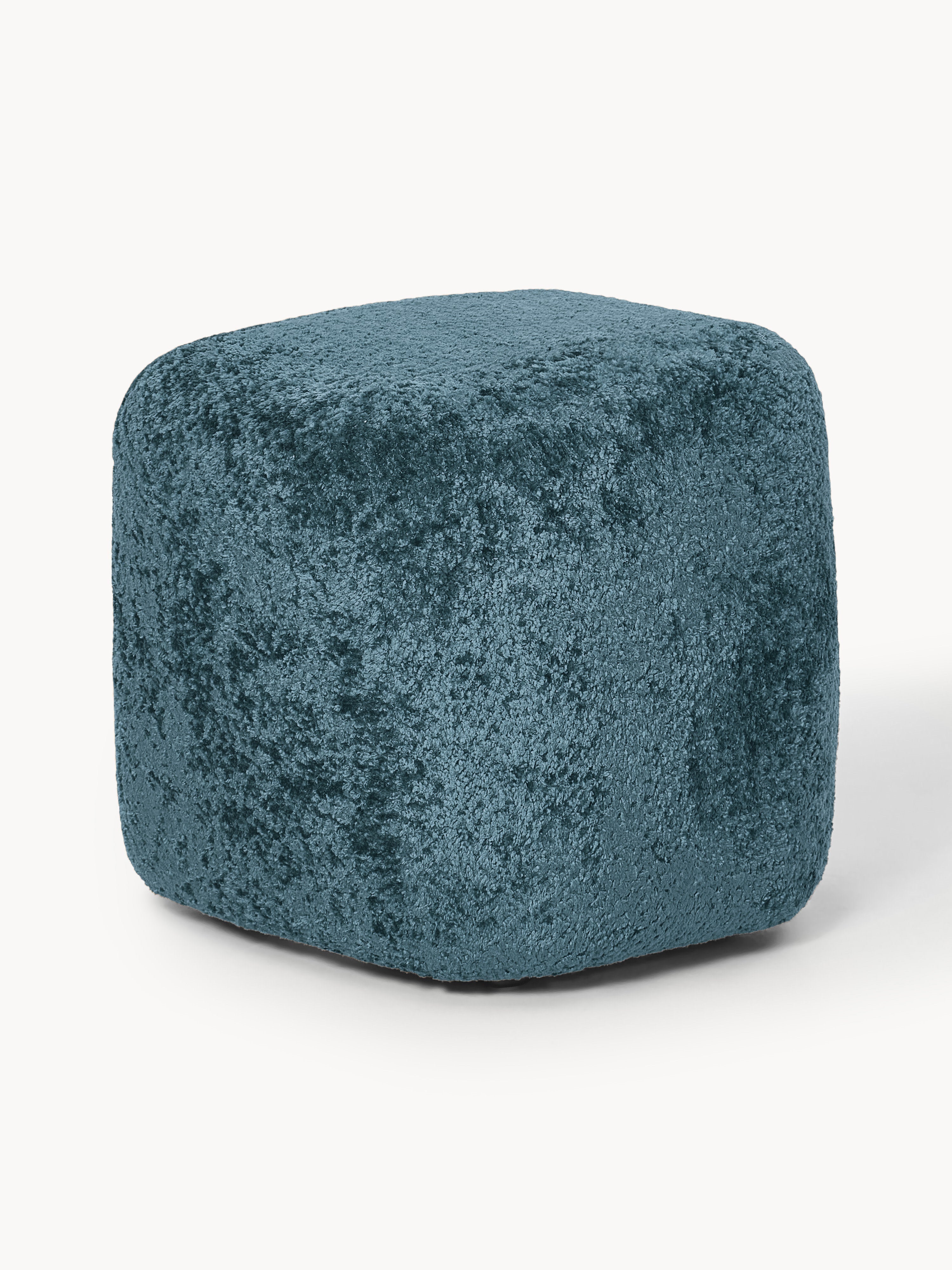 Gallery image 1 - High Teddy Bouclé Ottoman Wolke