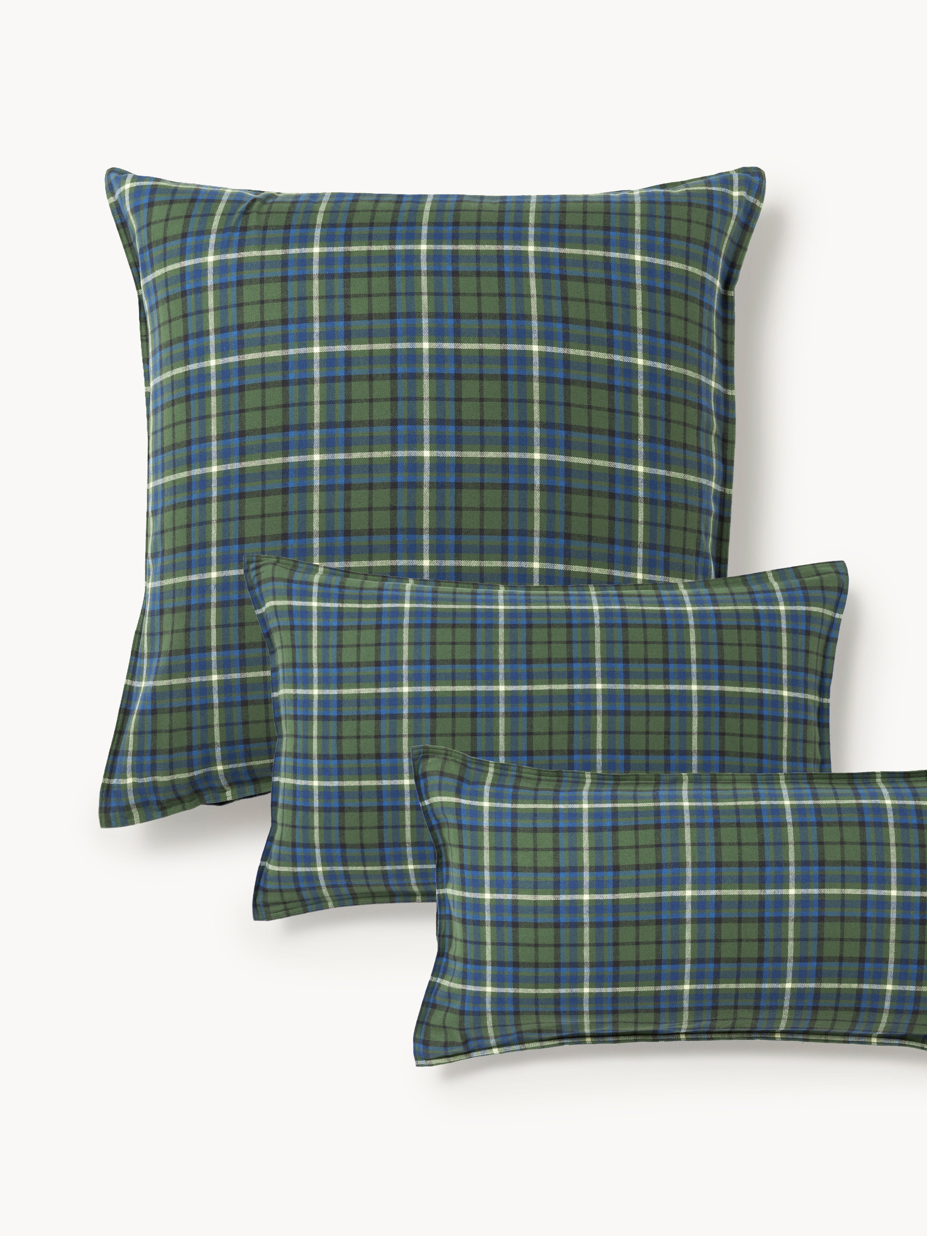 Linsay Checked Flannel Duvet Cover