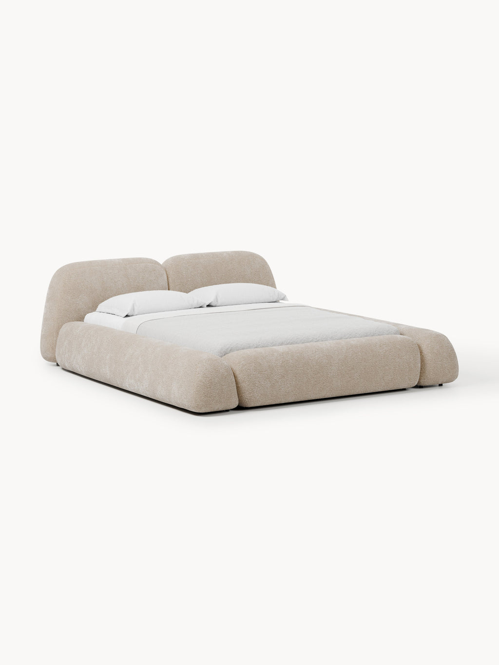Gallery image 1 - Upholstered Bed Wolke with Storage