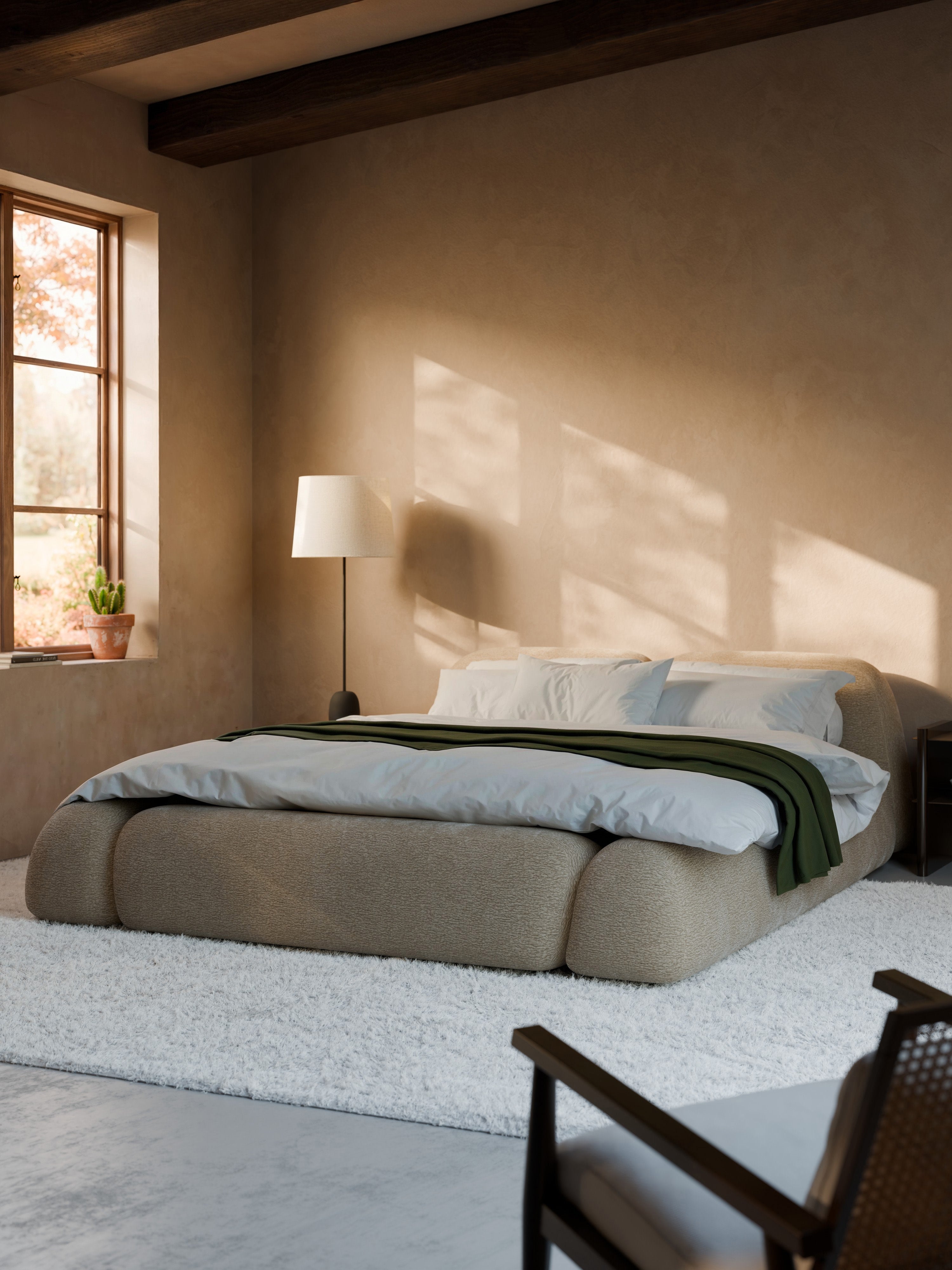 Wolke Upholstered Bed with Storage