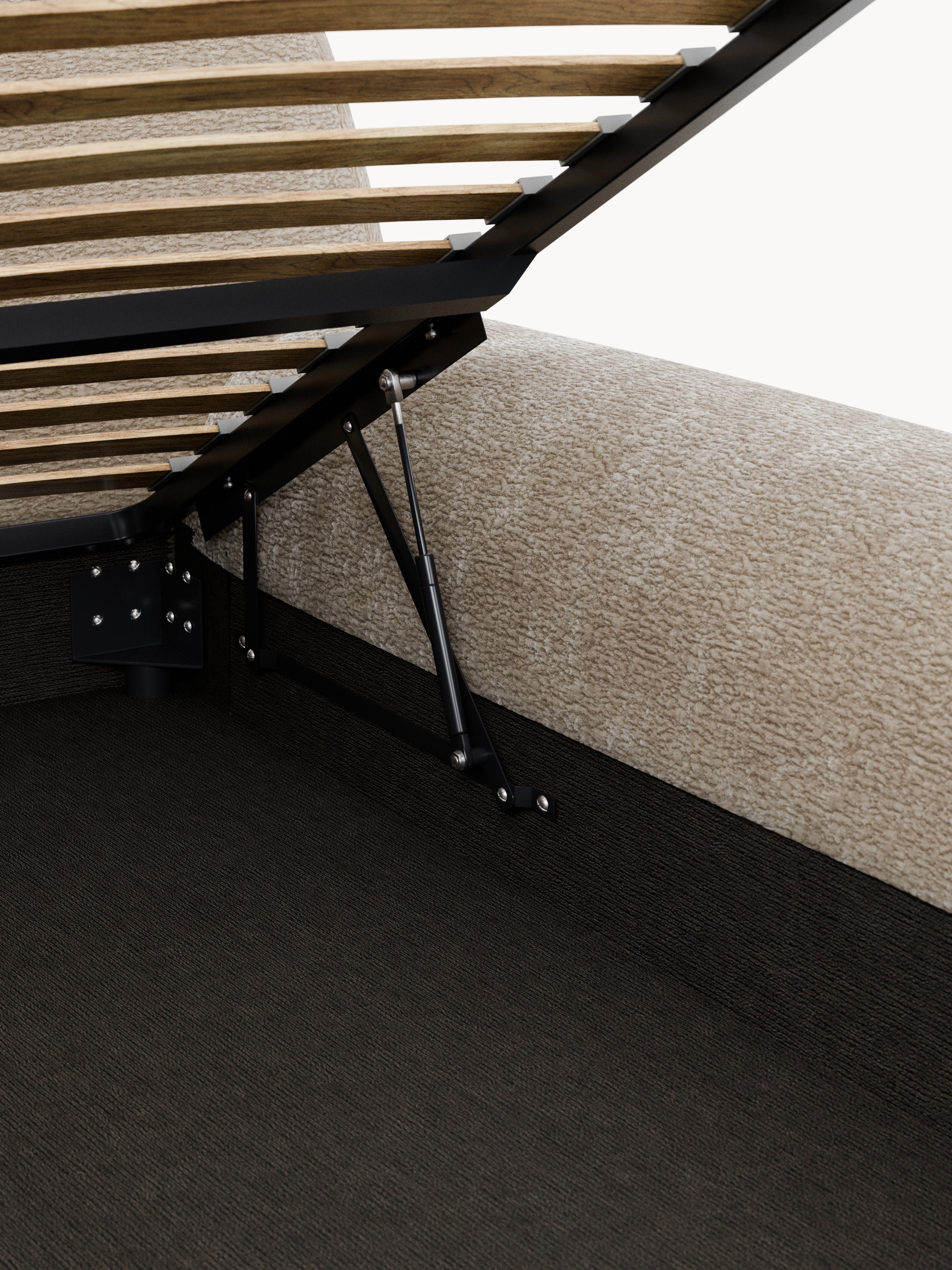 Wolke Upholstered Bed with Storage