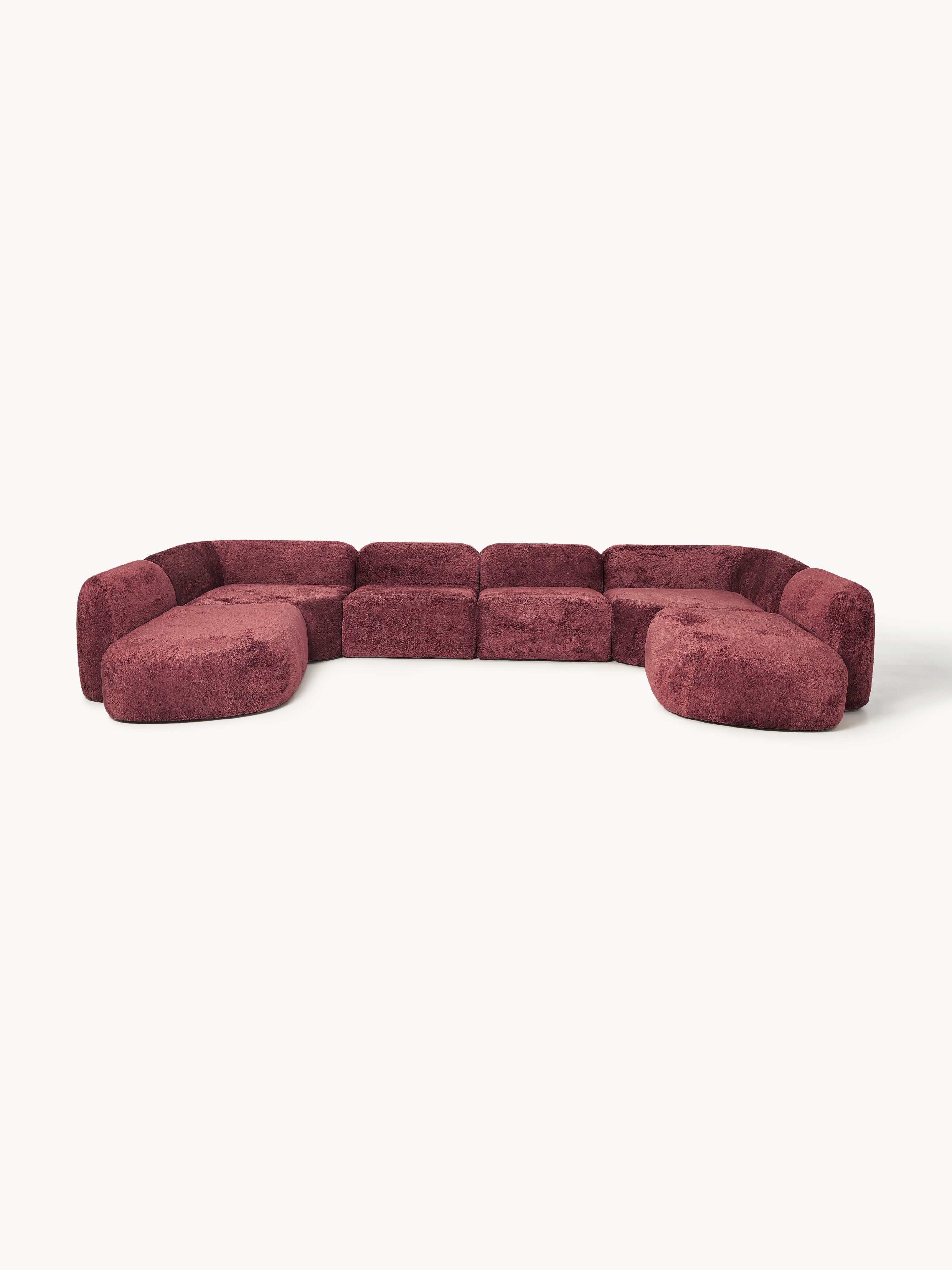 Wolke XL Modular Teddy Bouclé Sofa