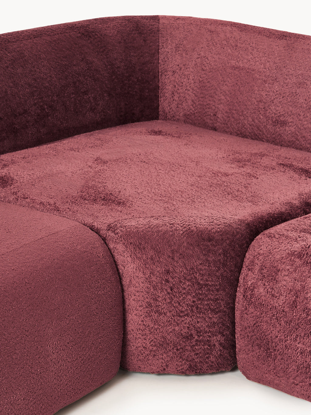 Wolke XL Modular Teddy Bouclé Sofa