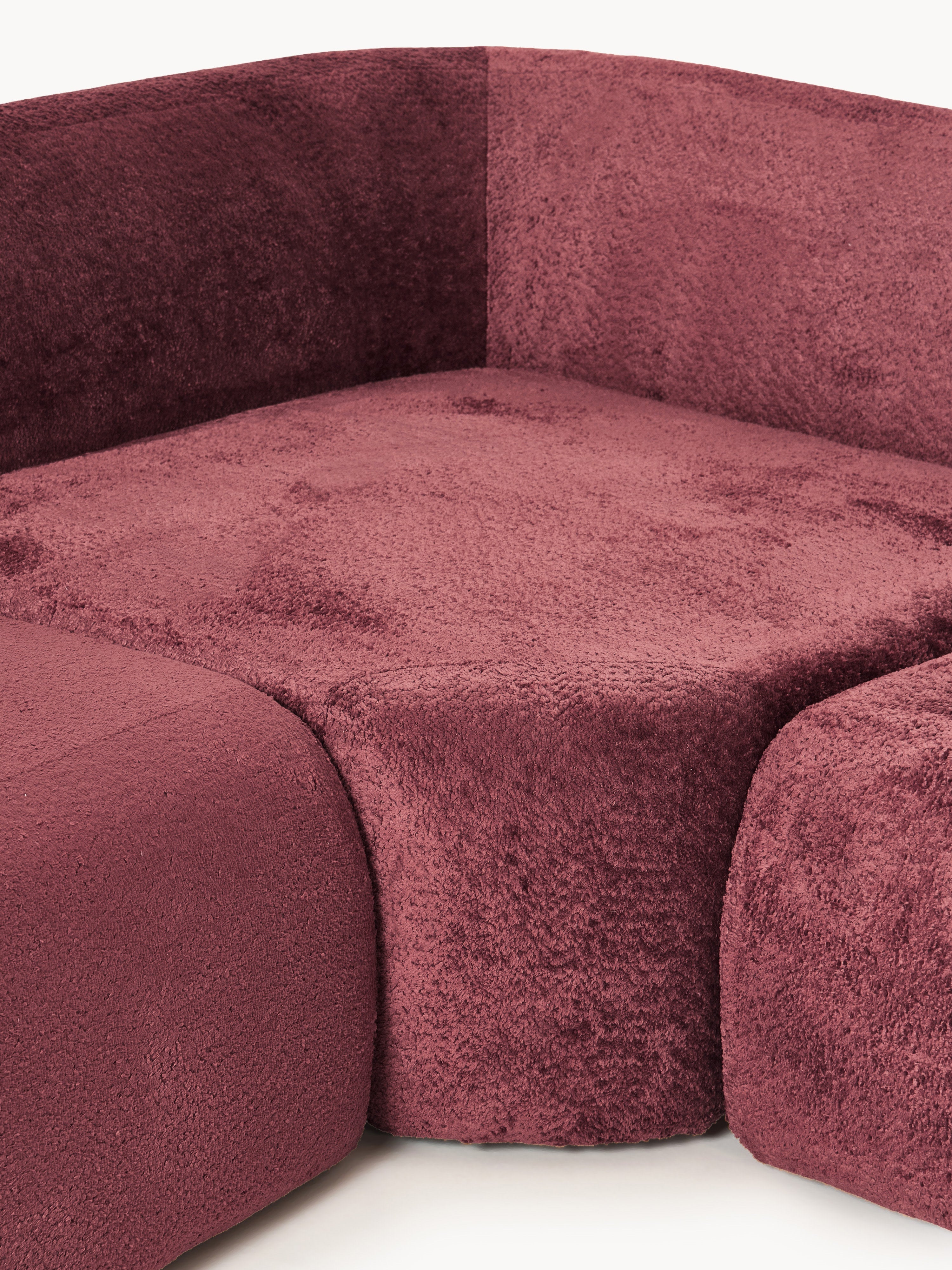 Wolke XL Modular Teddy Bouclé Sofa
