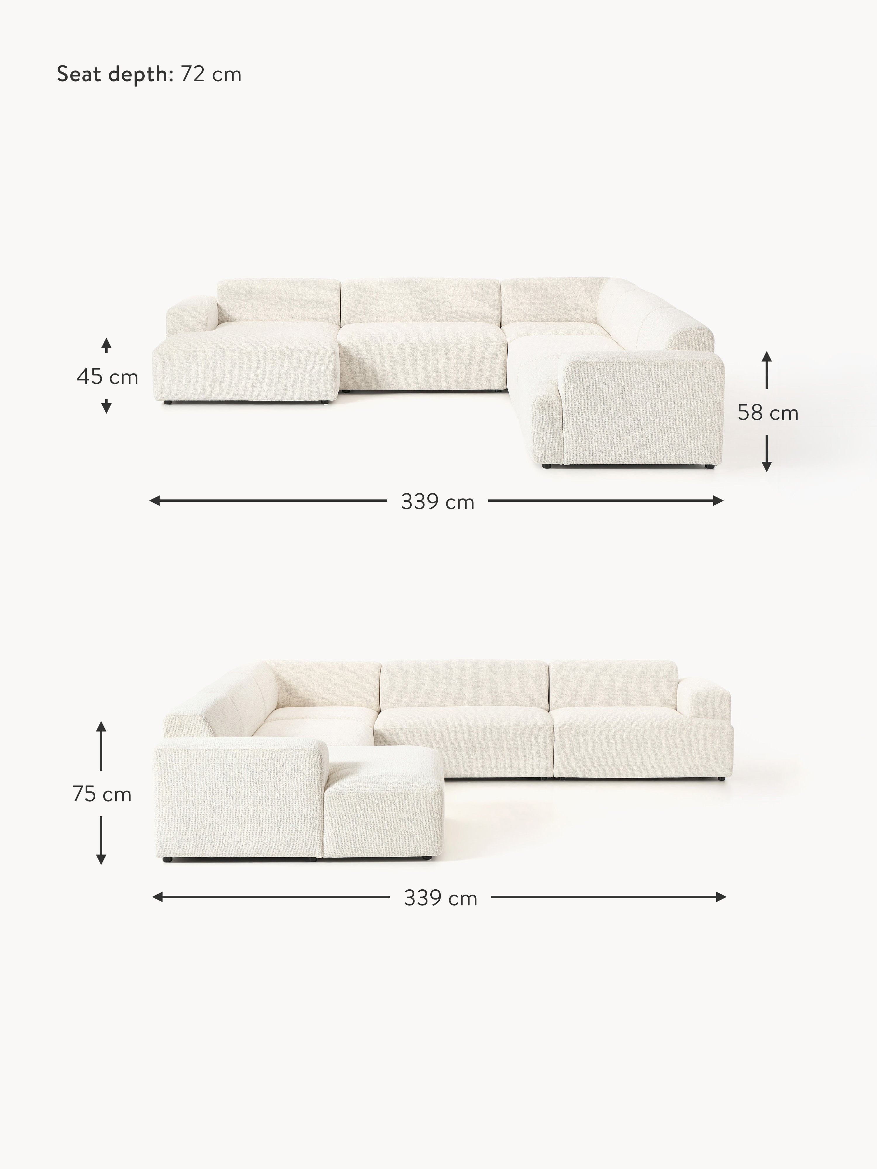 Melva XL Corner Sofa