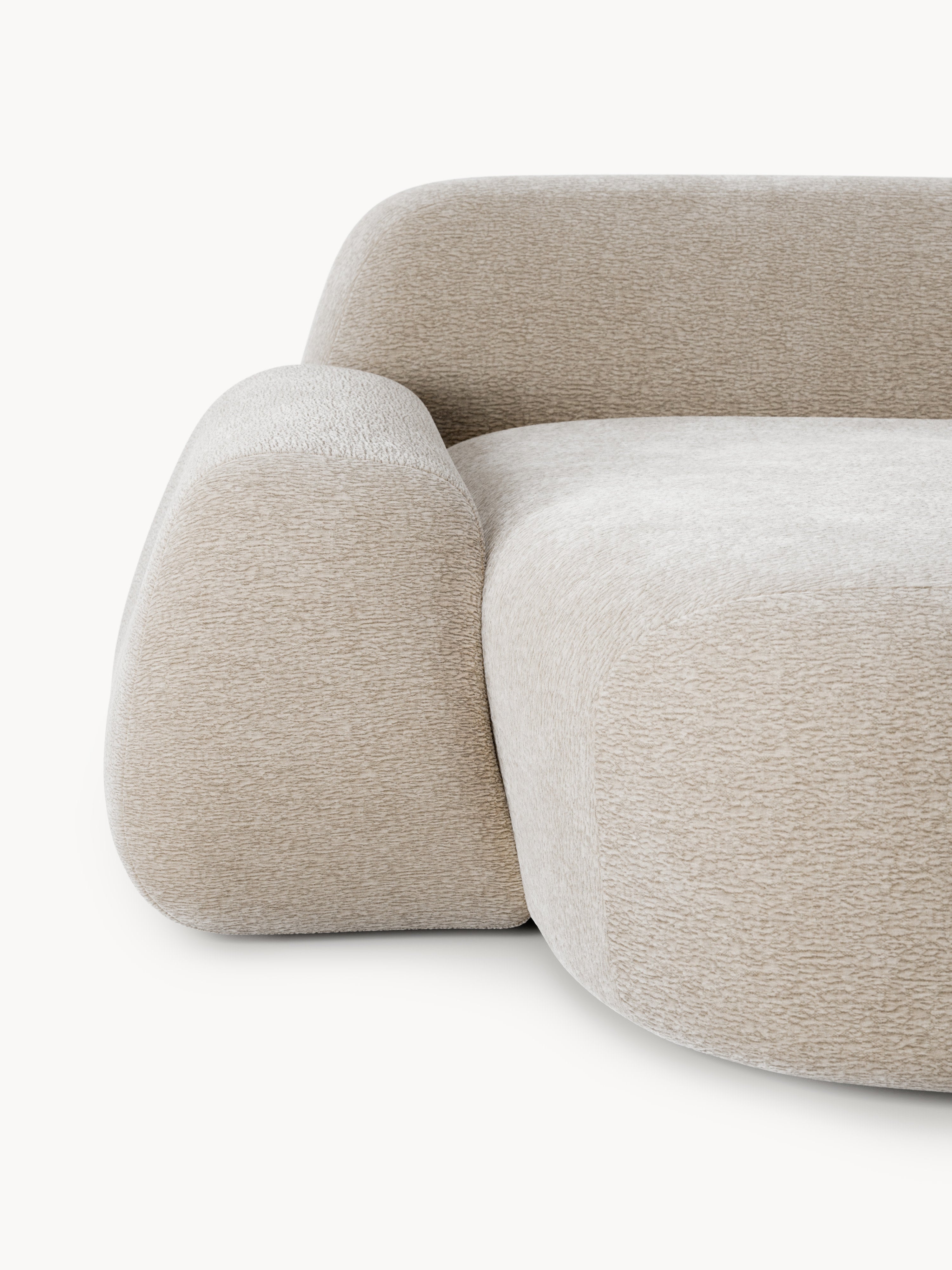 Wolke Modular Corner Sofa (4-seater) with Chaise End