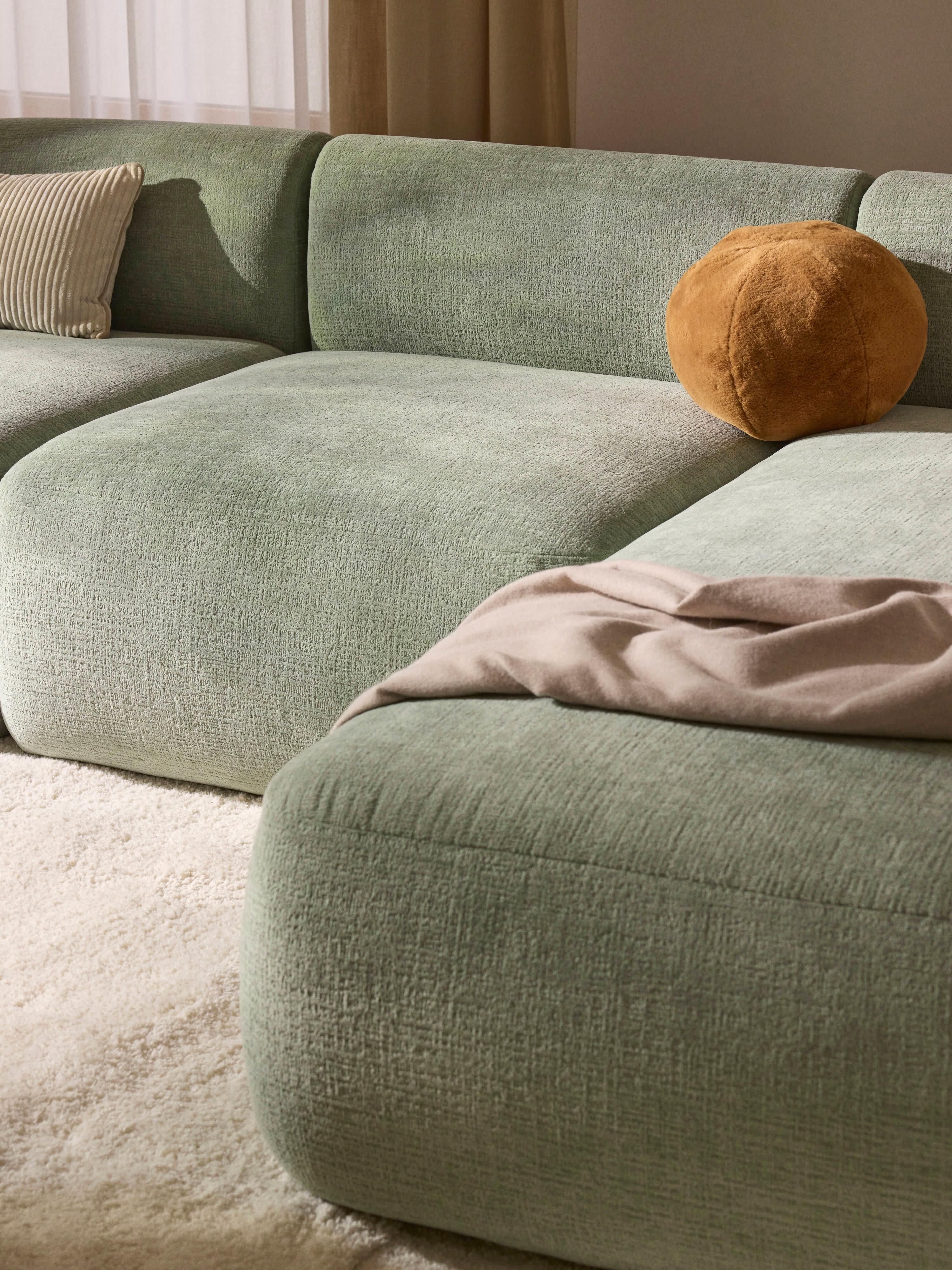 Sofia Modular Bouclé Sofa (4-seater)