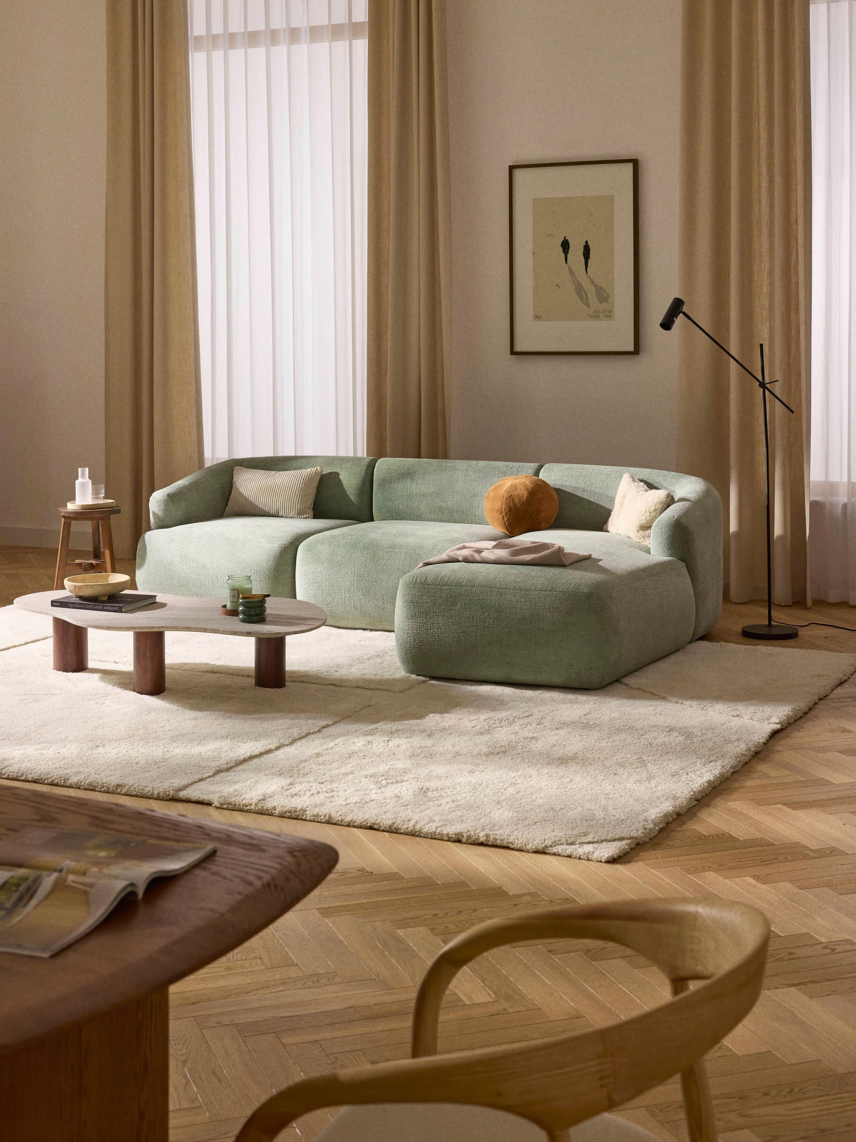 Sofia Modular Bouclé Sofa (4-seater)