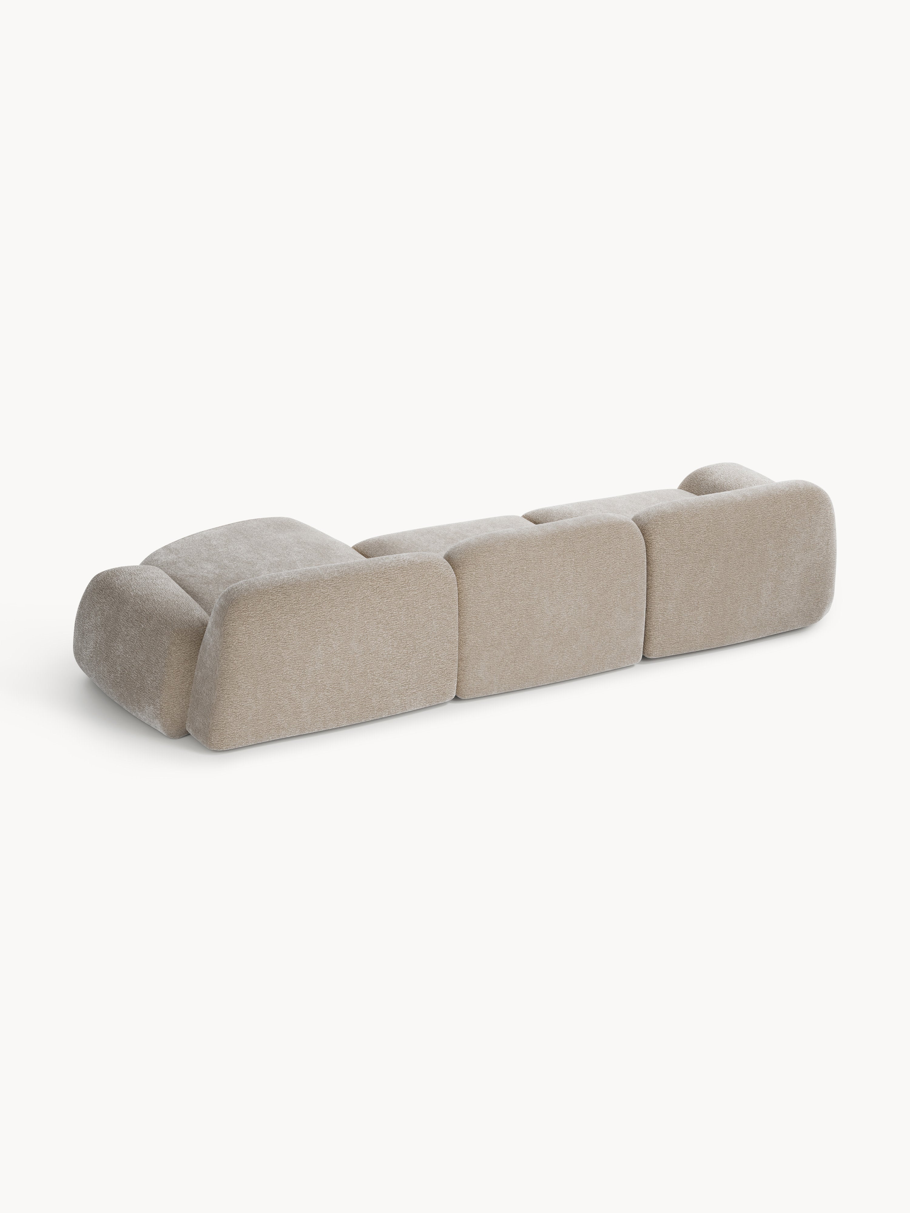 Wolke Modular Teddy Corner Sofa (4-seater)