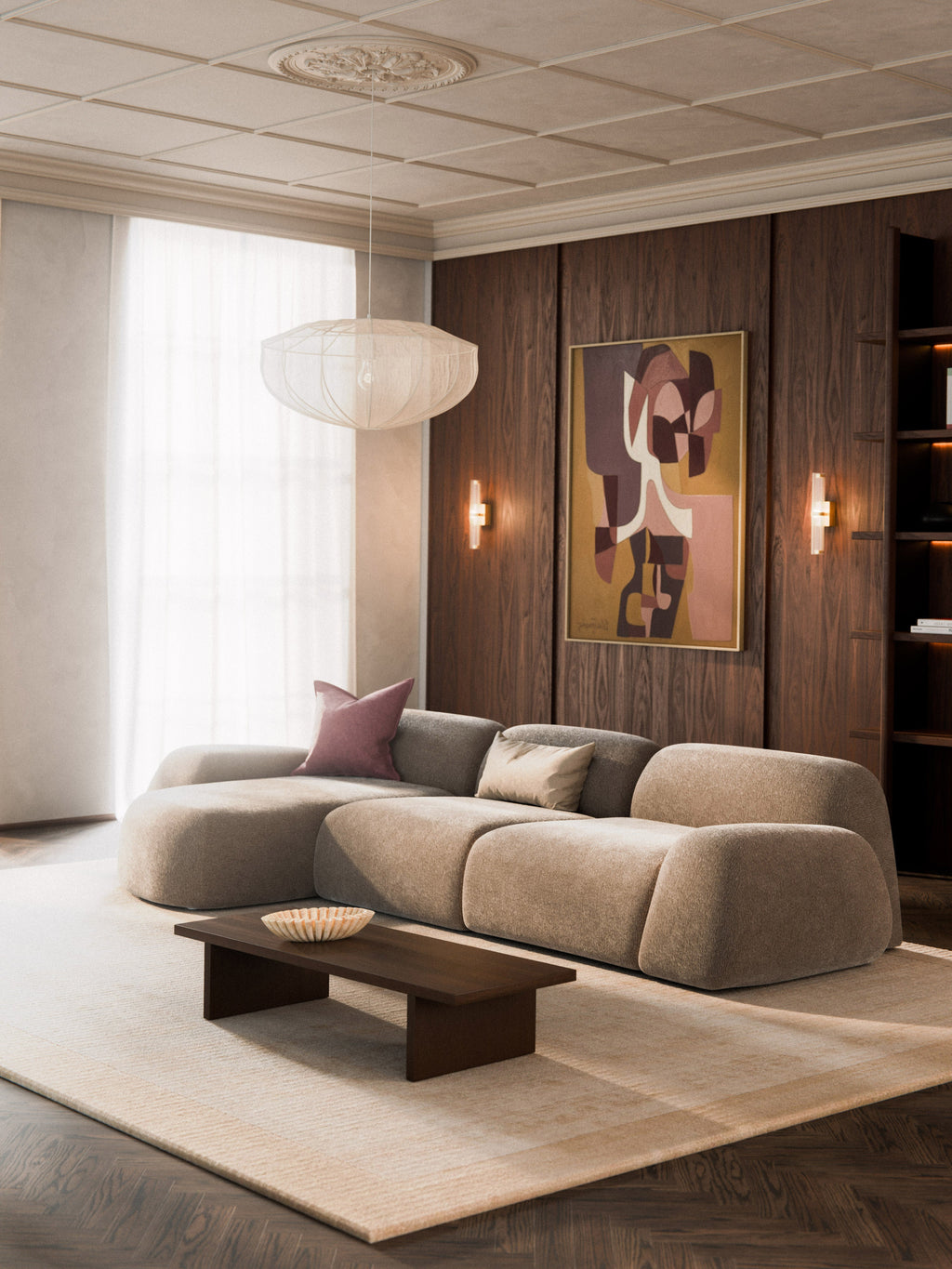 Wolke Modular Teddy Corner Sofa (4-seater)