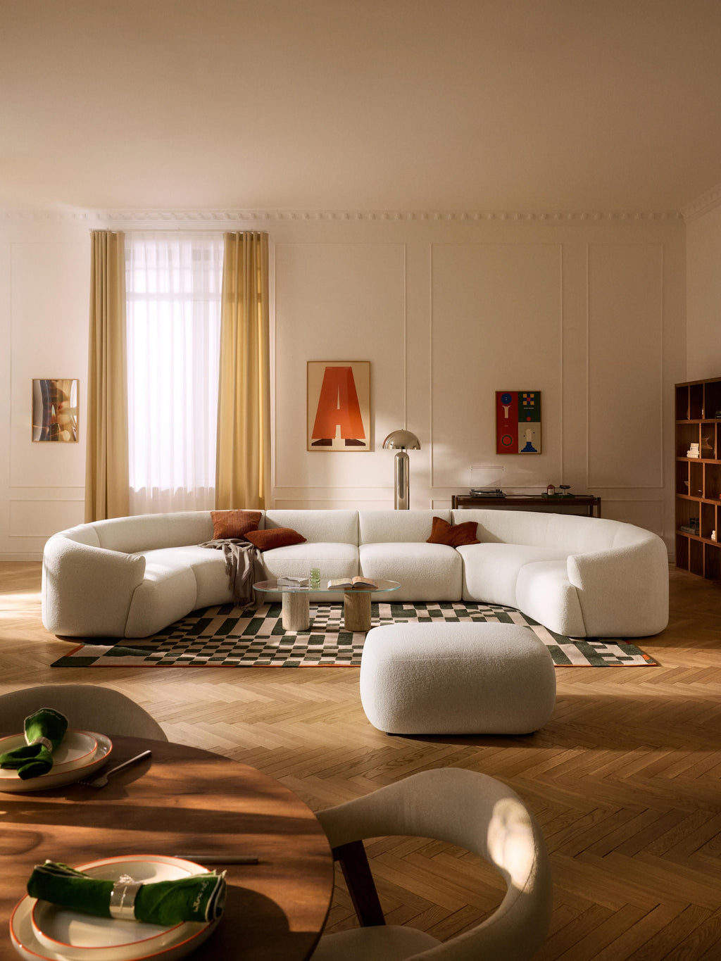 Sofia XL Modular Bouclé Sofa