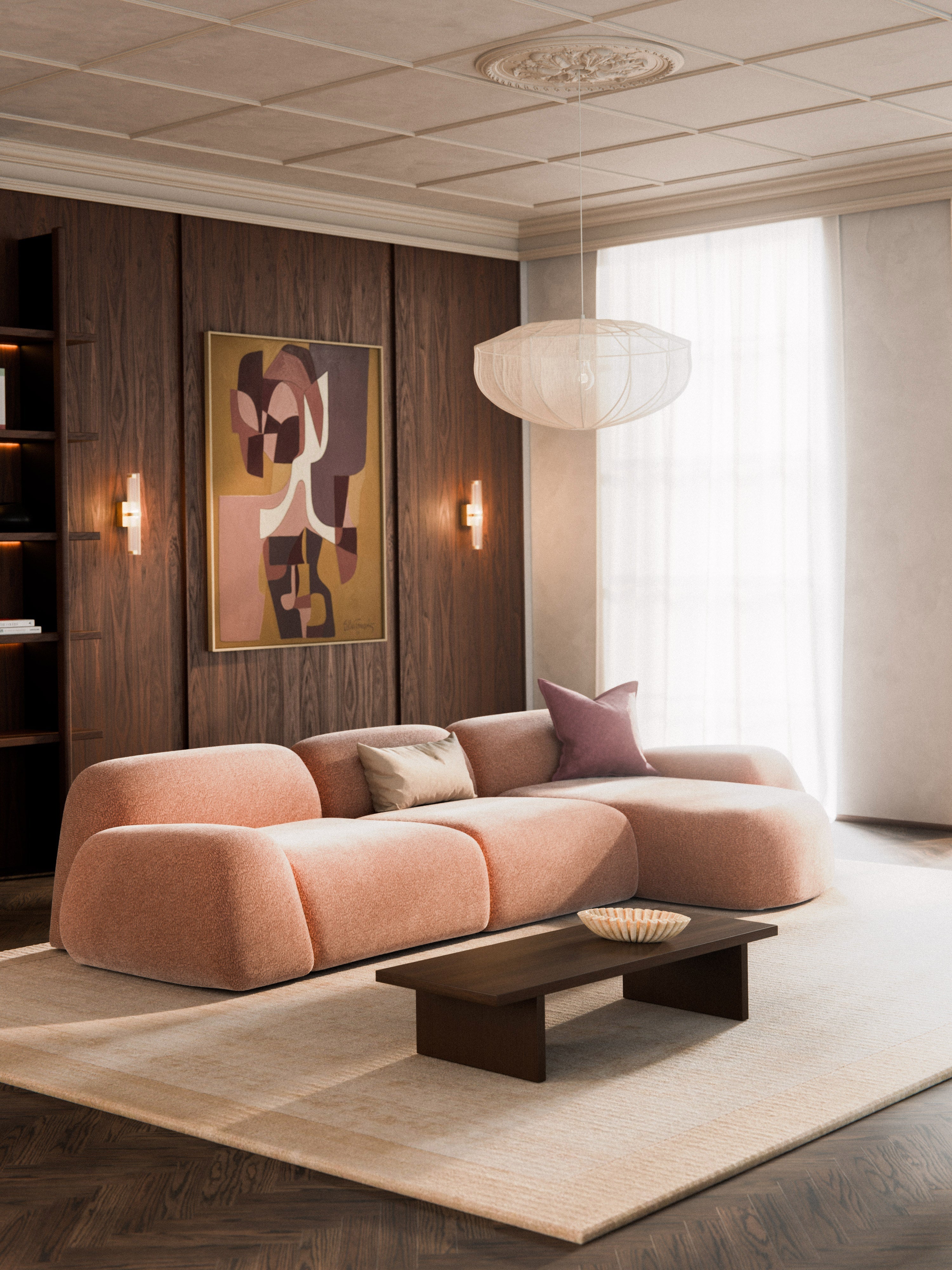 Wolke Modular Teddy Corner Sofa (4-seater)