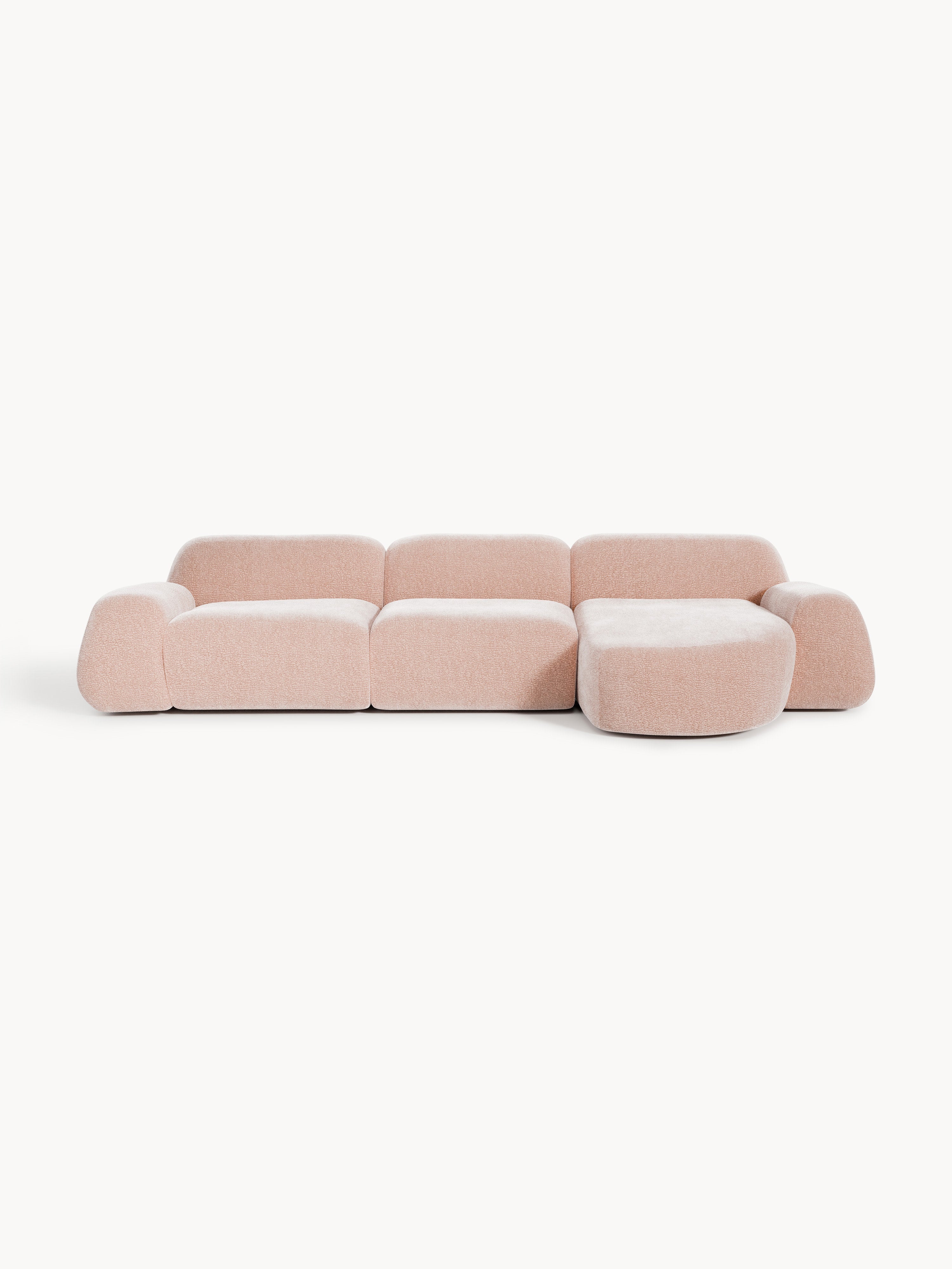 Wolke Modular Teddy Corner Sofa (4-seater)