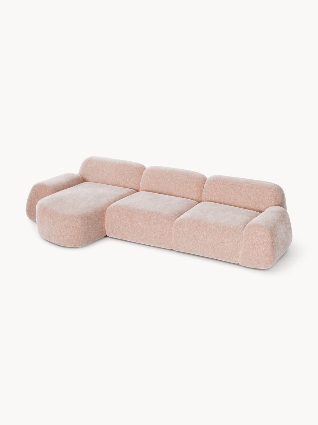 Wolke Modular Teddy Corner Sofa (4-seater)