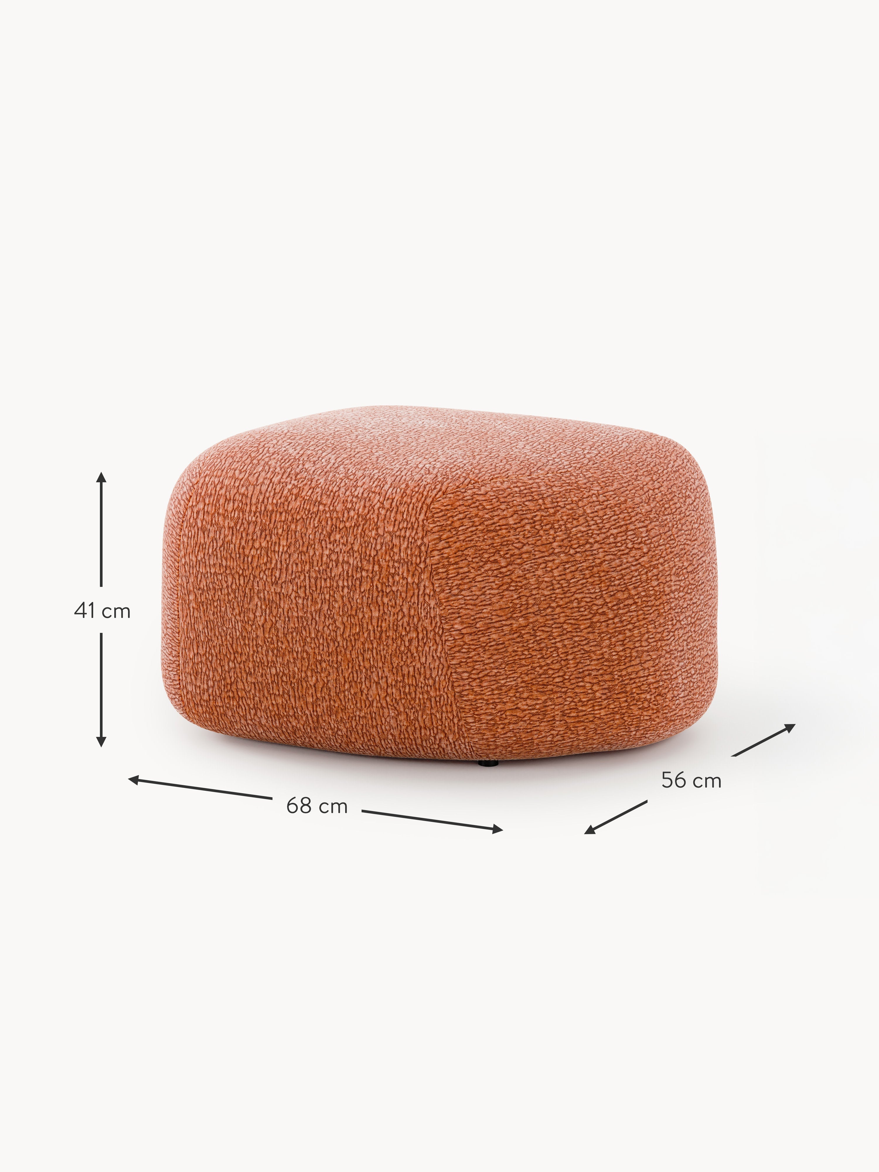 Wolke Oval Ottoman