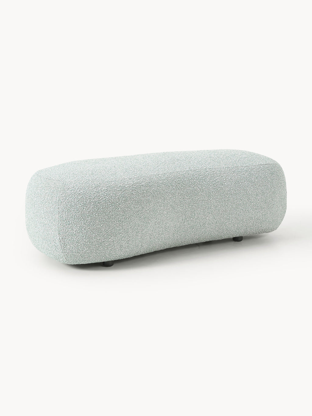 Gallery image 1 - Bouclé XL Ottoman Alba