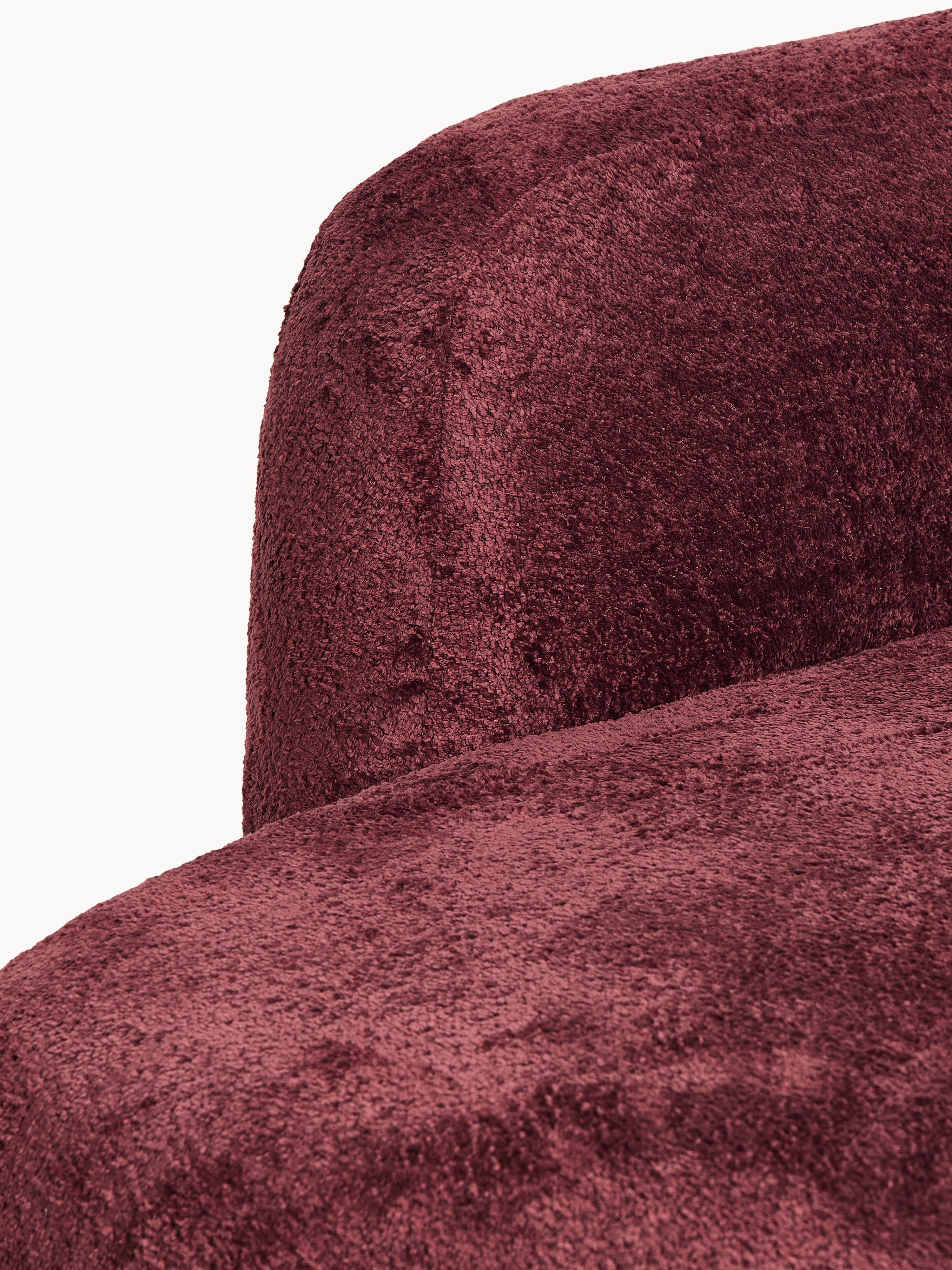 Wolke Teddy Bouclé Sofa (2-seater) with Chaise End