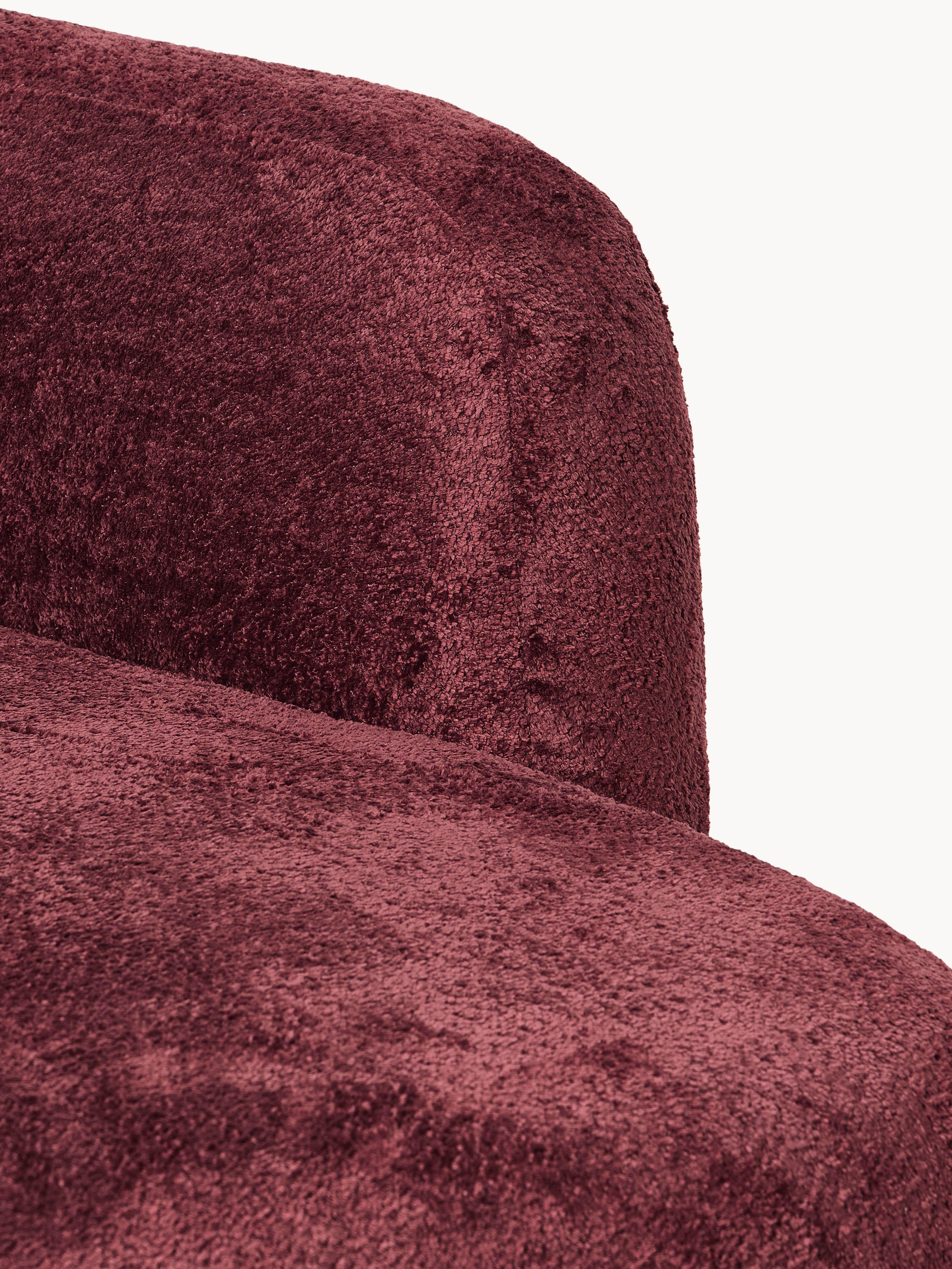 Wolke Teddy Bouclé Sofa (2-seater) with Chaise End