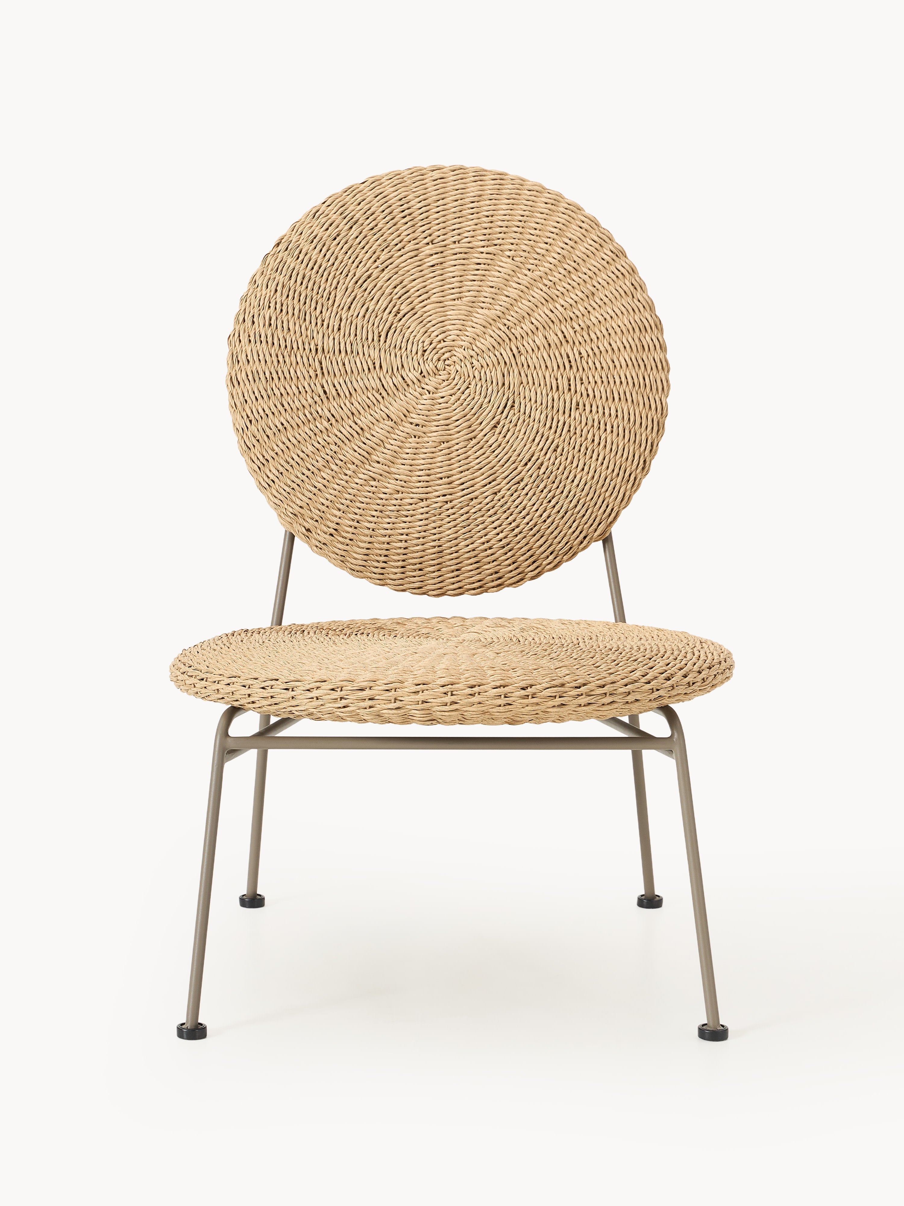 Spence Polyrattan Garden Lounge Chair