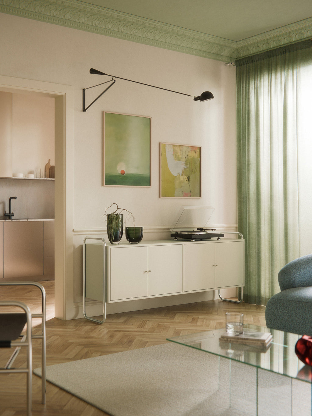 Robyn Metal Sideboard