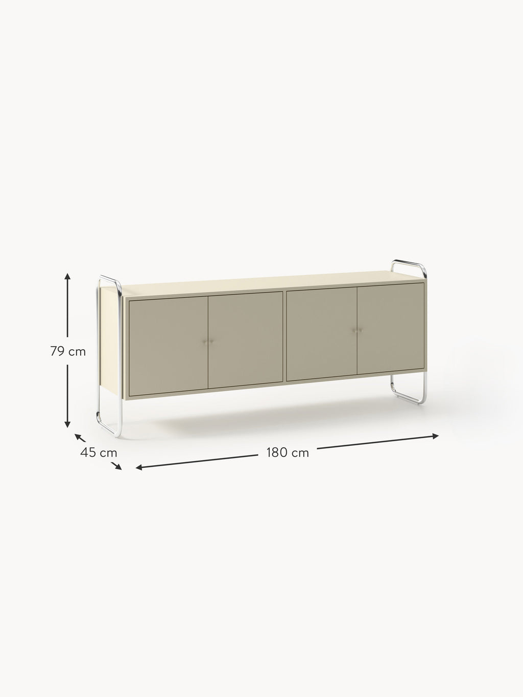 Robyn Metal Sideboard