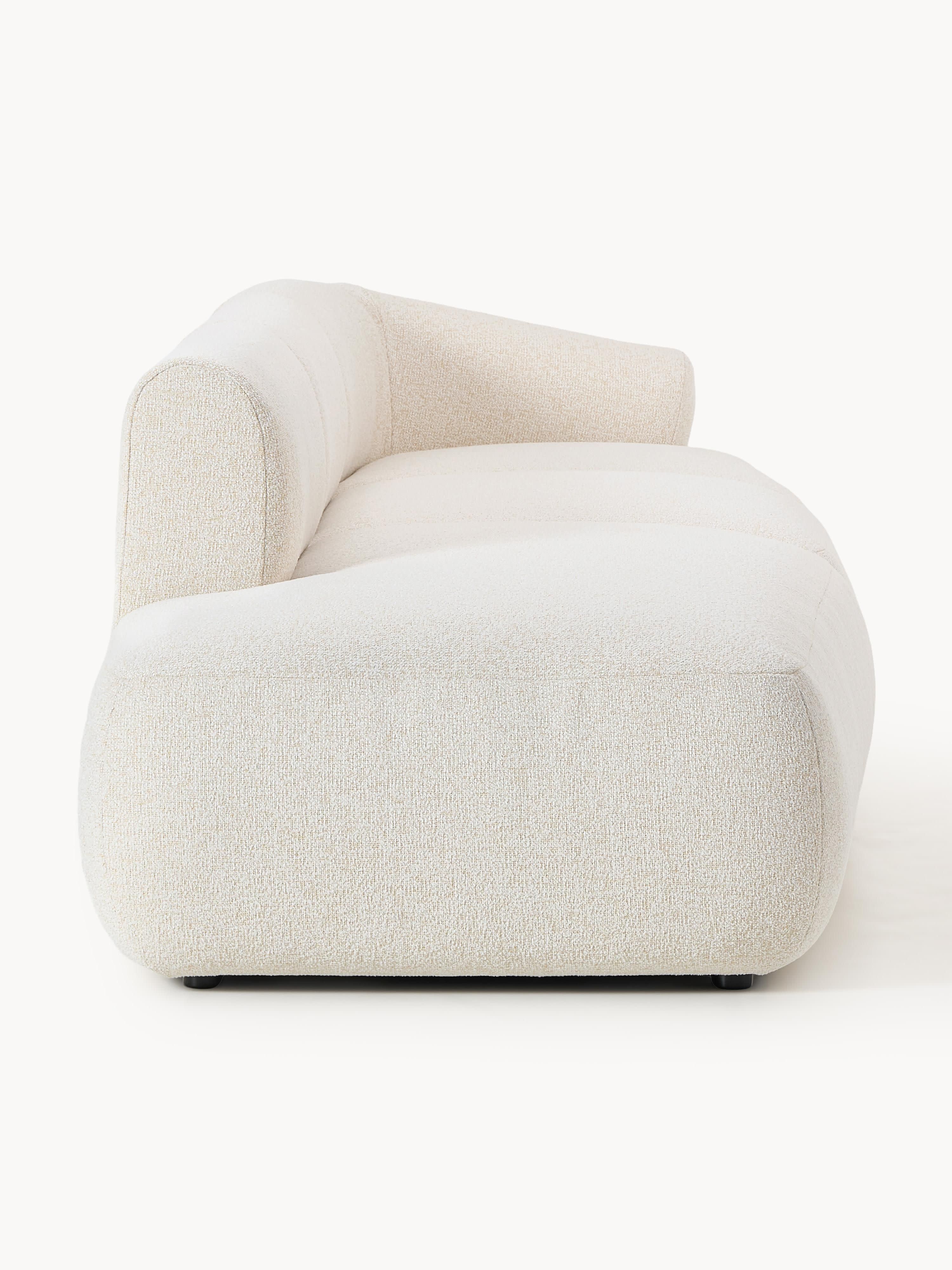 Sofia Modular Bouclé Chaise (4-seater)