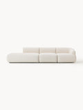Gallery image 1 - Modular Bouclé Chaise Sofia (4-seater)