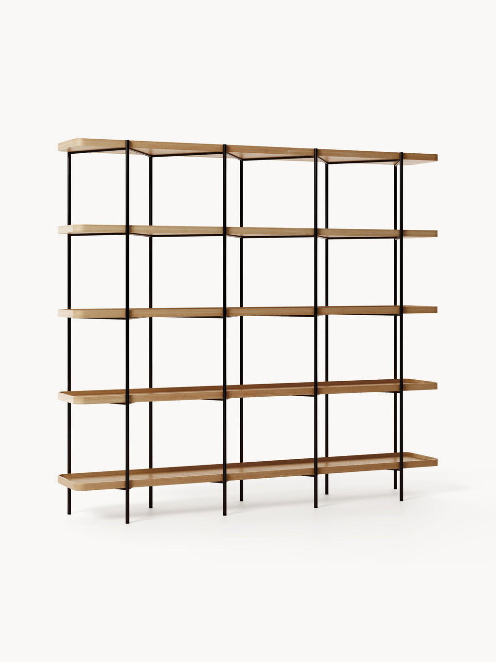 Gallery image 1 - Large Wooden Shelving Unit Renee