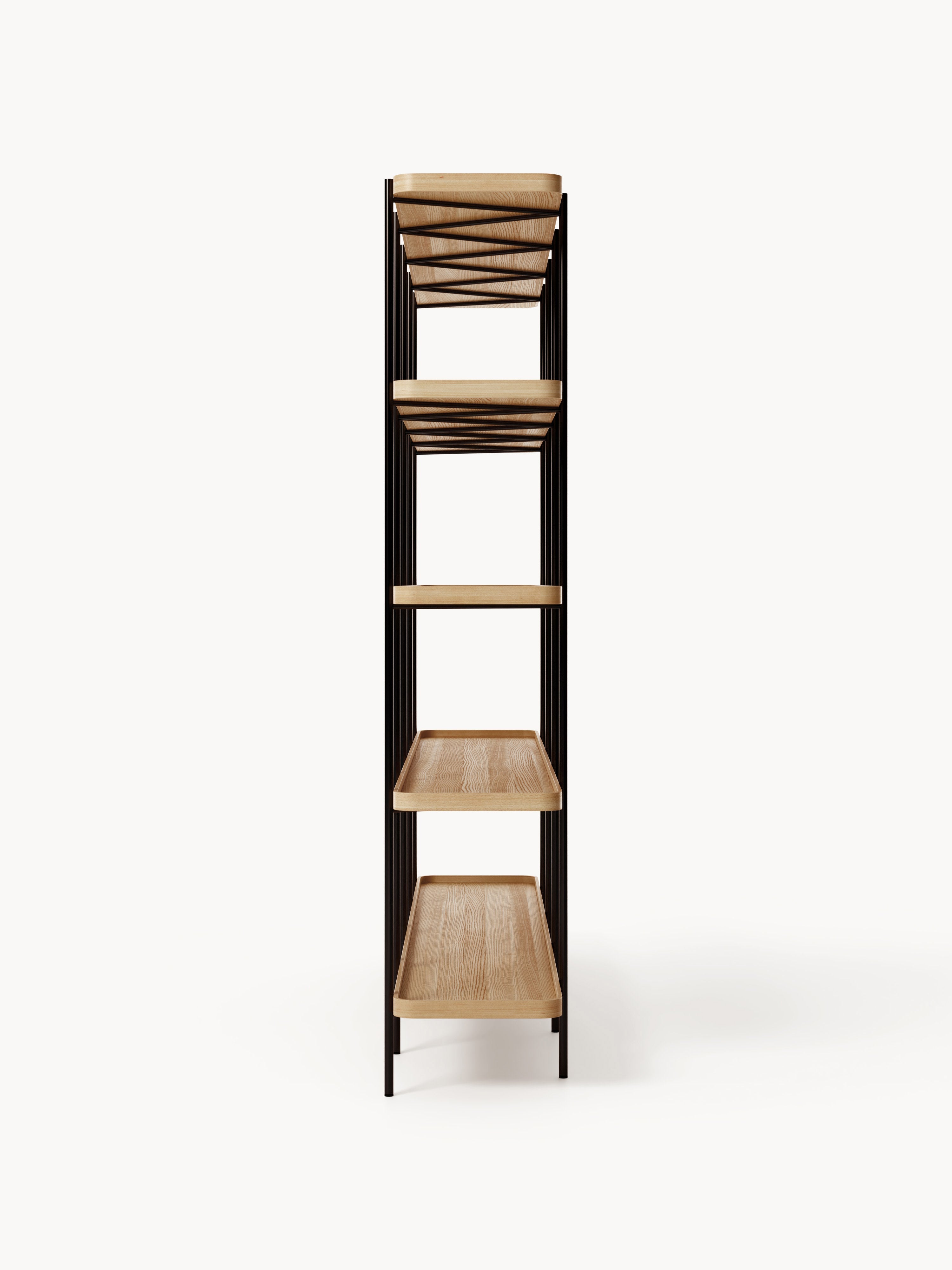 Renee Large Wooden Shelving Unit
