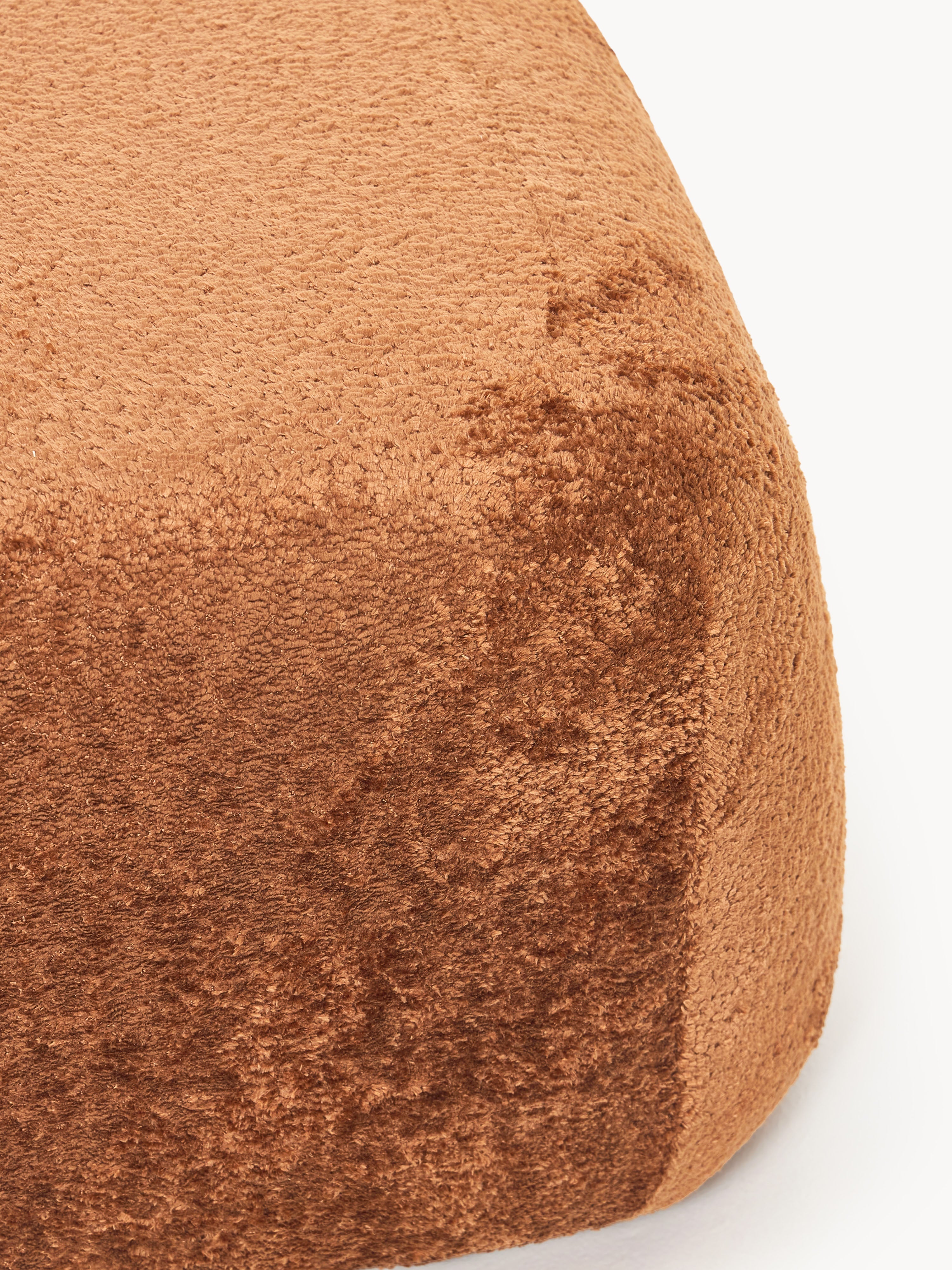 Wolke Oval Teddy Bouclé Ottoman
