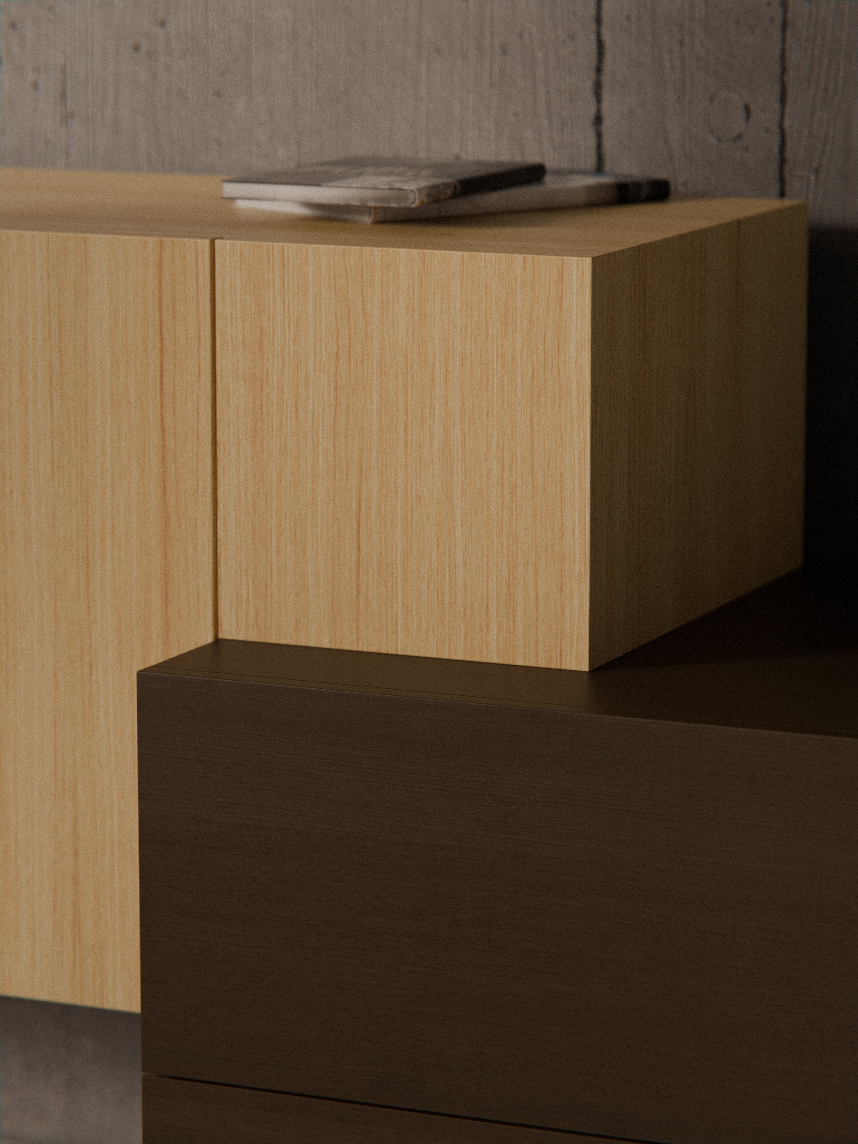 Pino Wooden Sideboard