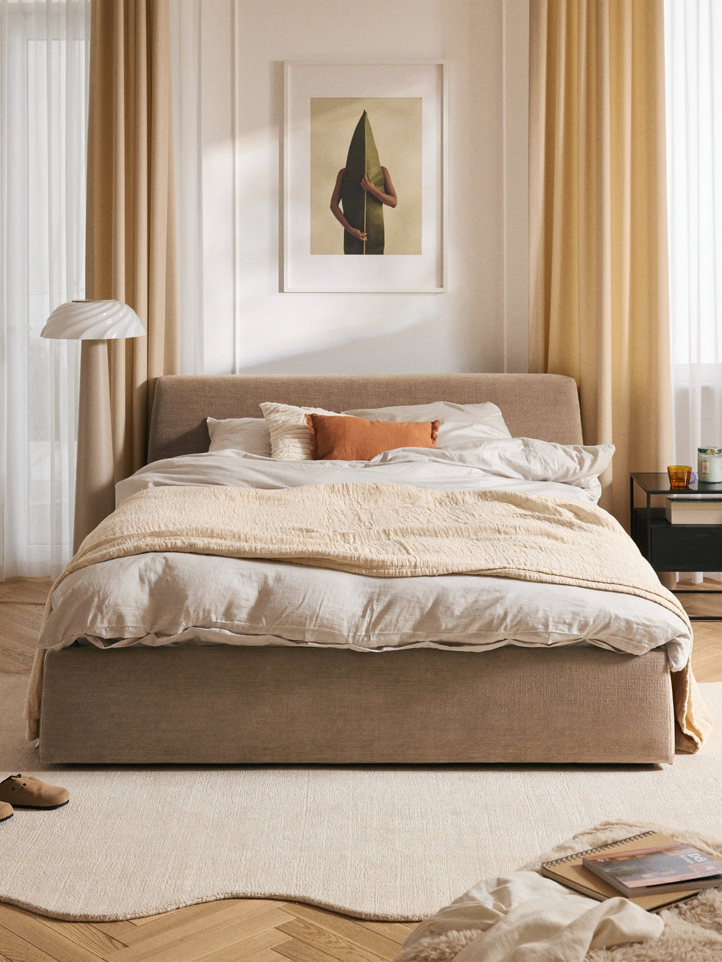 Cloud Upholstered Bed