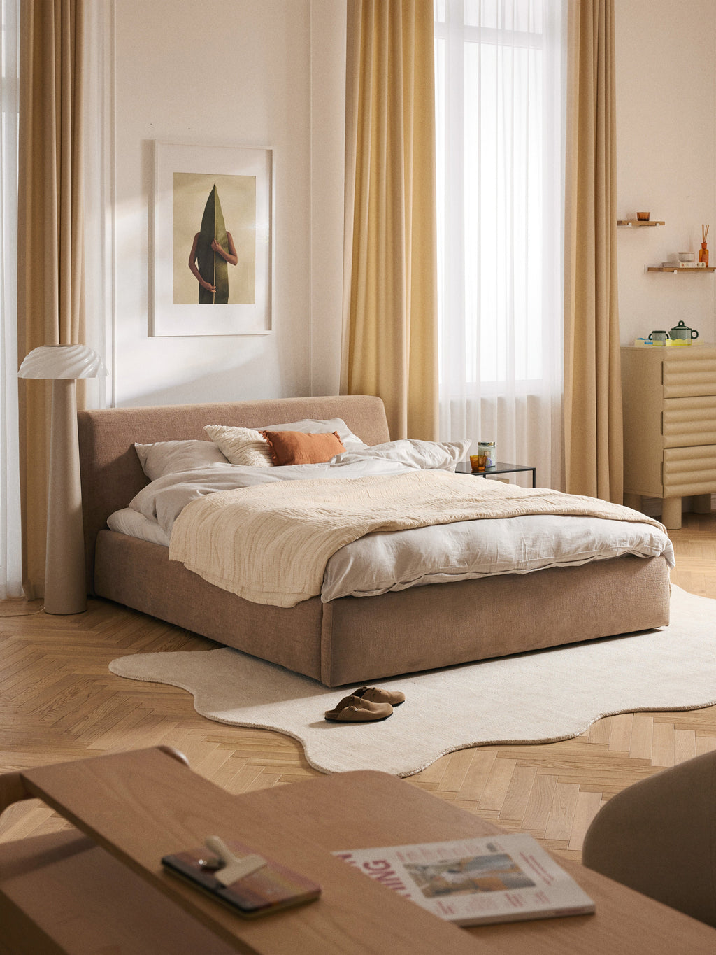 Cloud Upholstered Bed