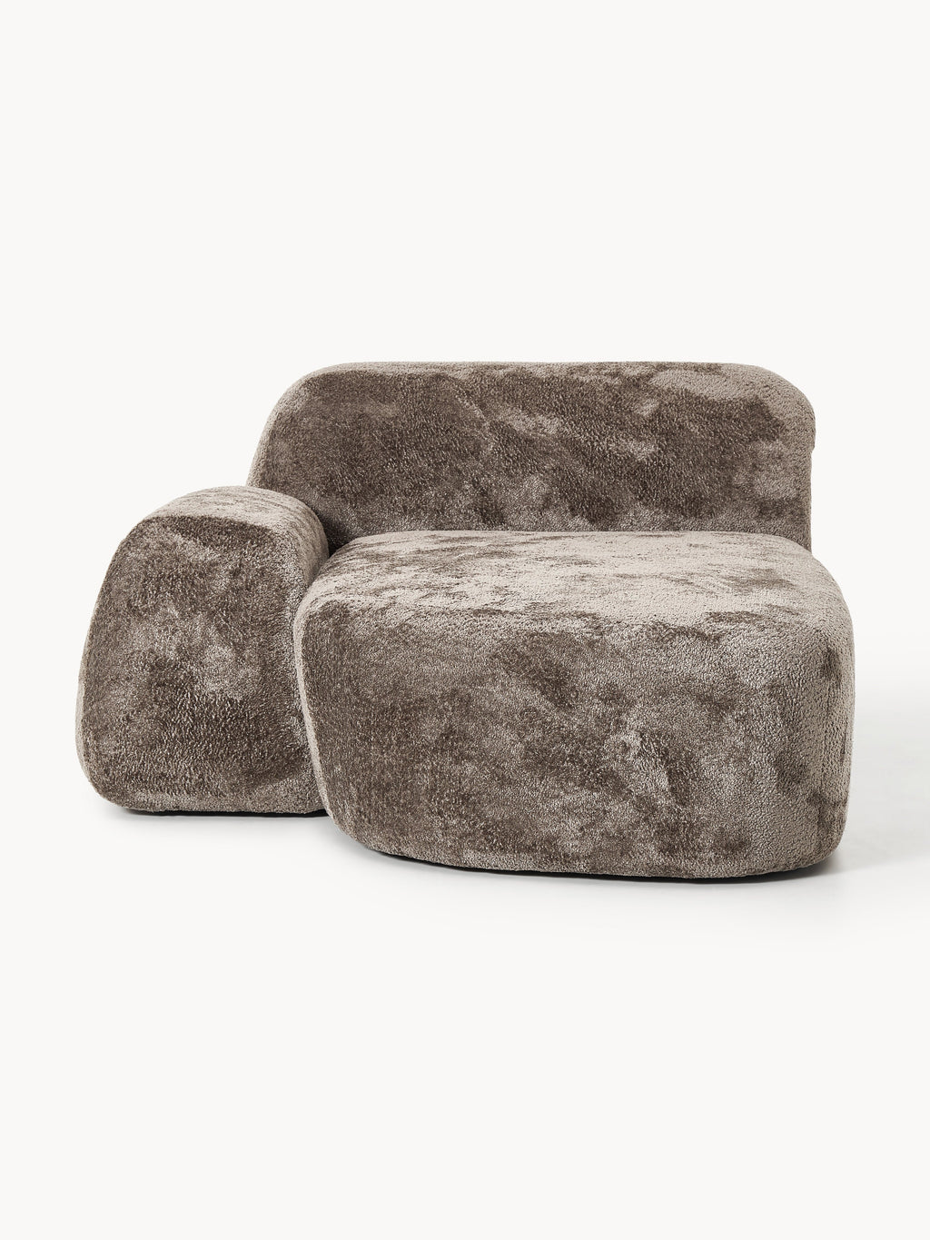 Gallery image 1 - Teddy Bouclé Chaise Corner Module Wolke