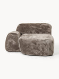 Gallery image 1 - Teddy Bouclé Chaise Corner Module Wolke