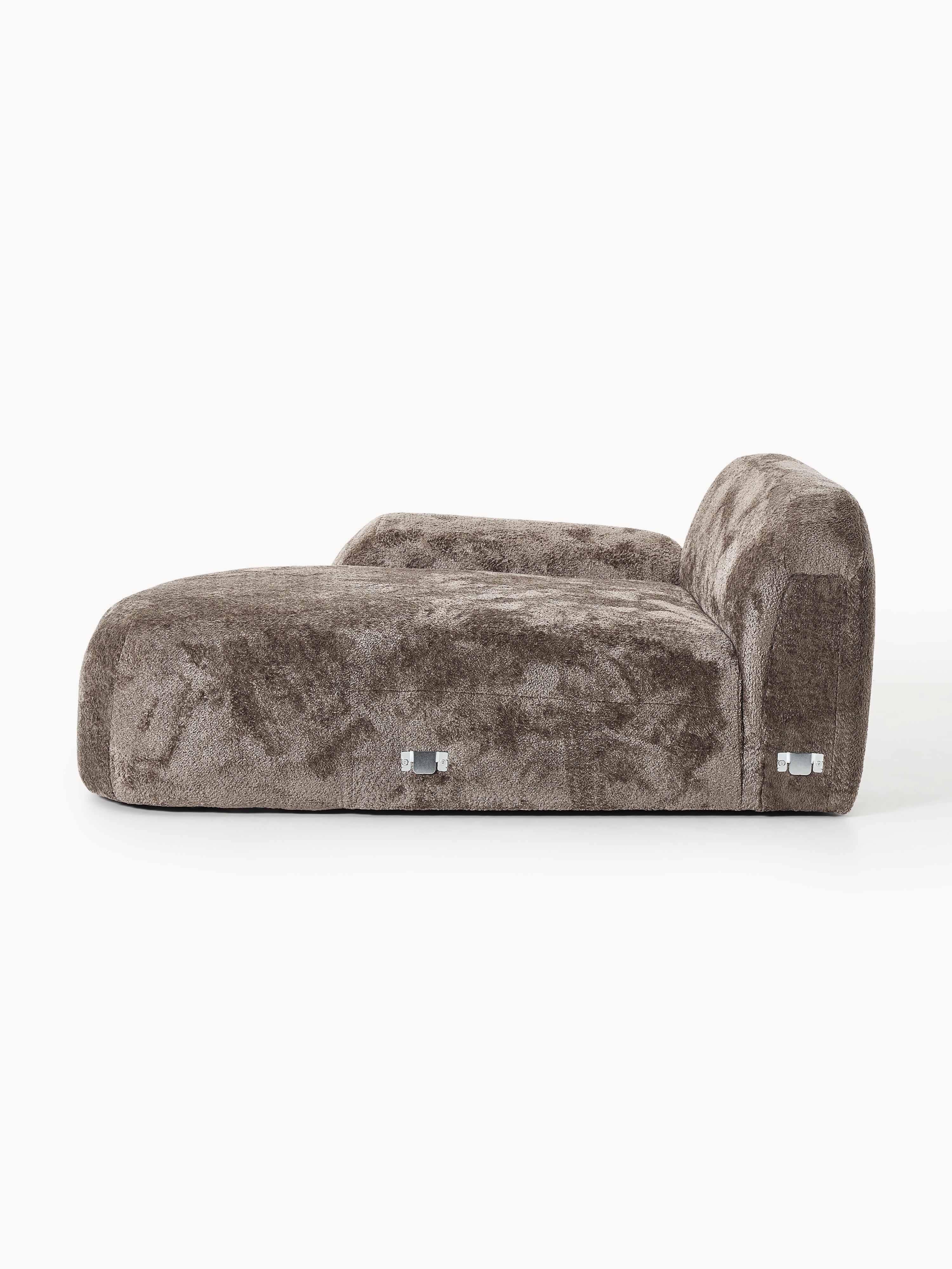 Wolke Teddy Bouclé Chaise Corner Module