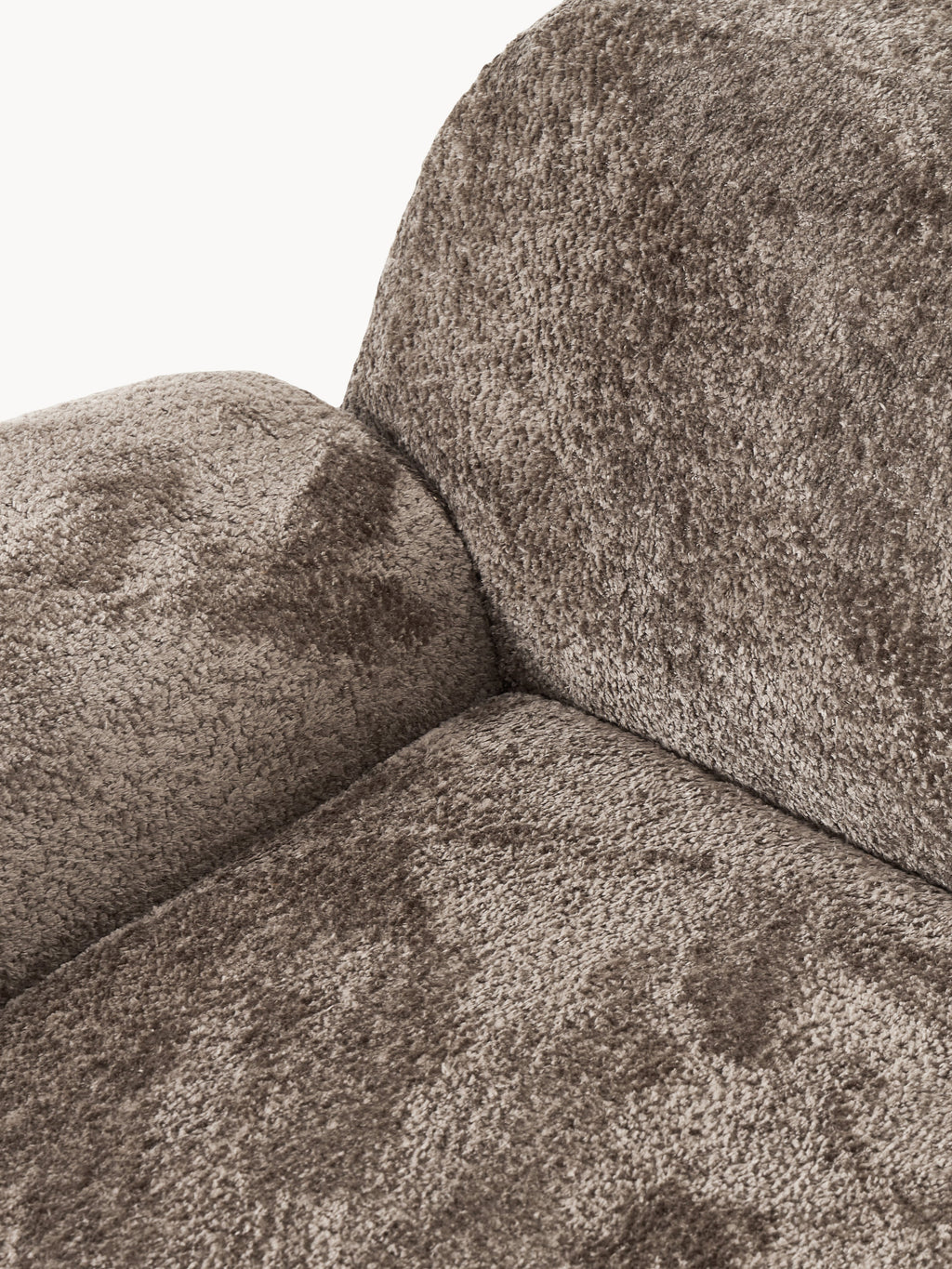 Wolke Teddy Bouclé Chaise Corner Module