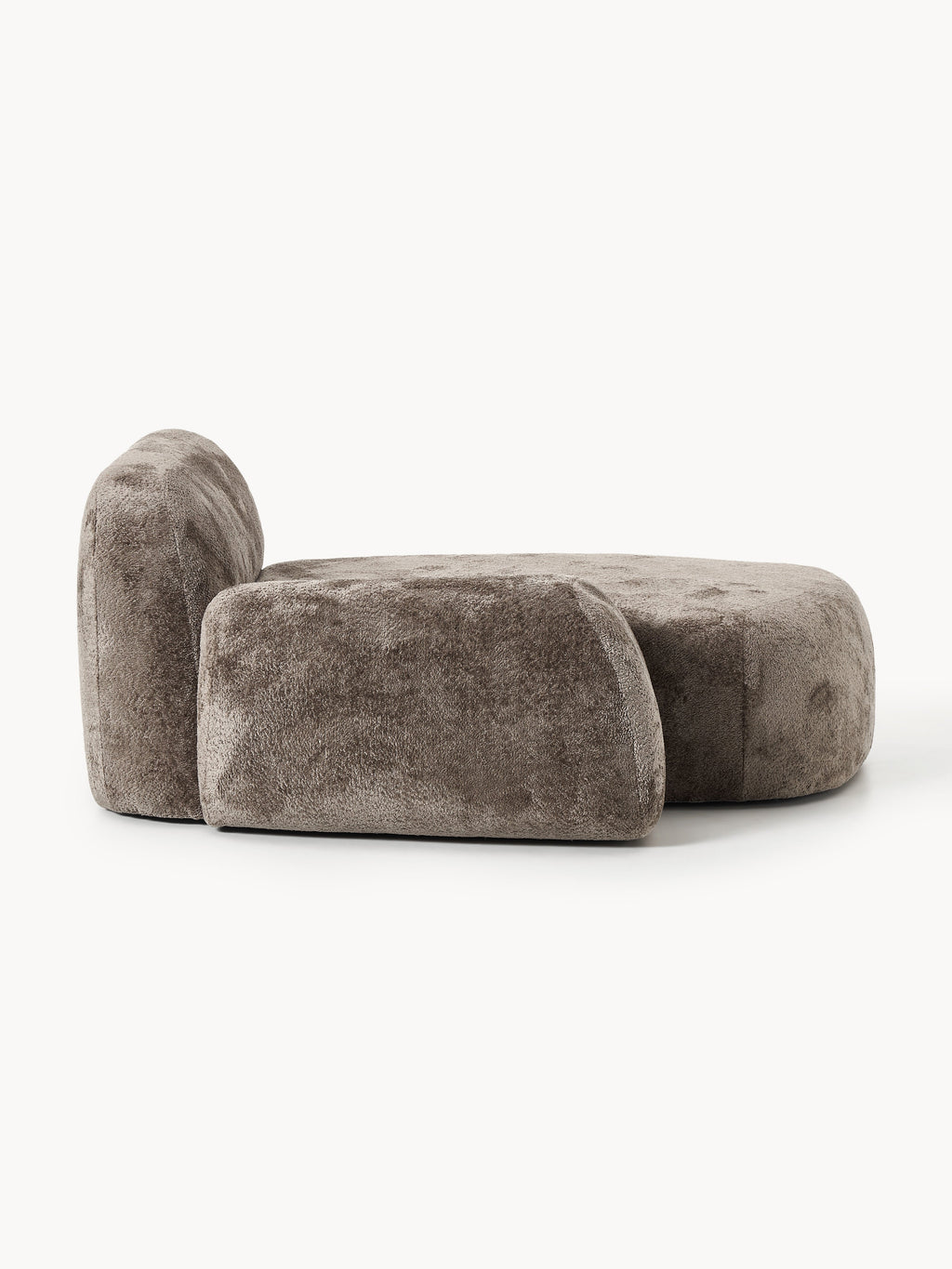 Wolke Teddy Bouclé Chaise Corner Module