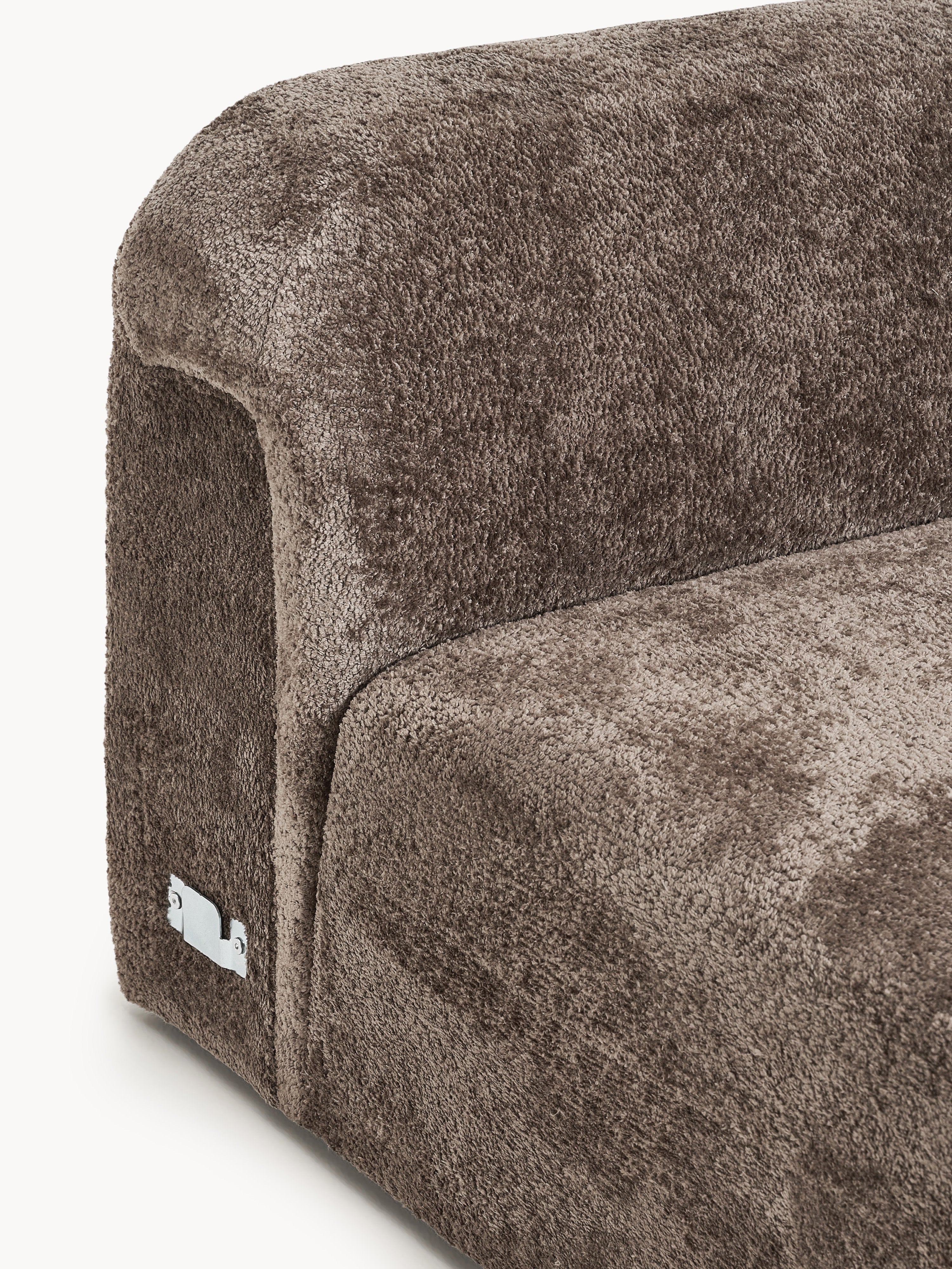 Wolke Teddy Bouclé Chaise Corner Module
