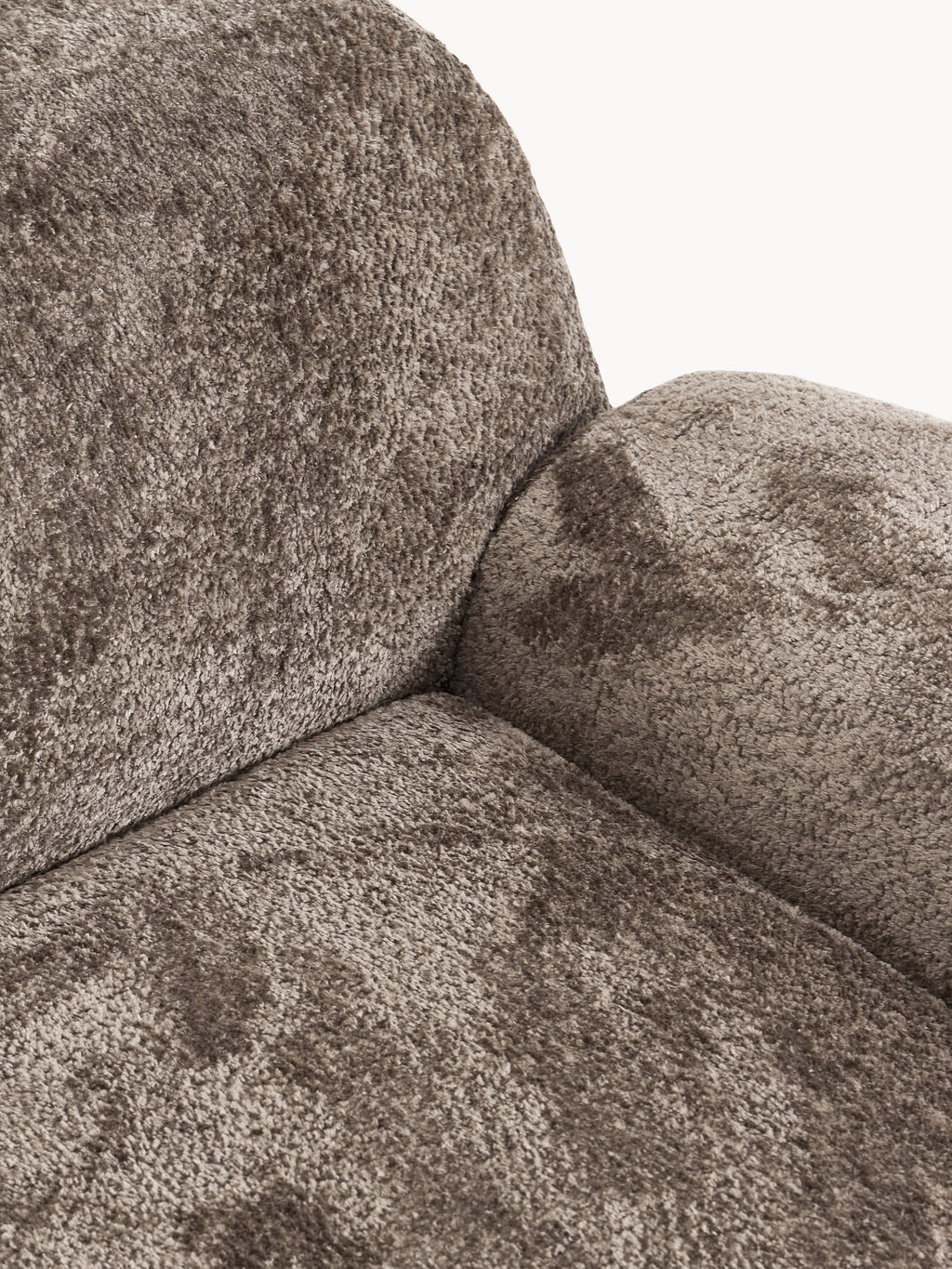 Wolke Teddy Bouclé Chaise Corner Module