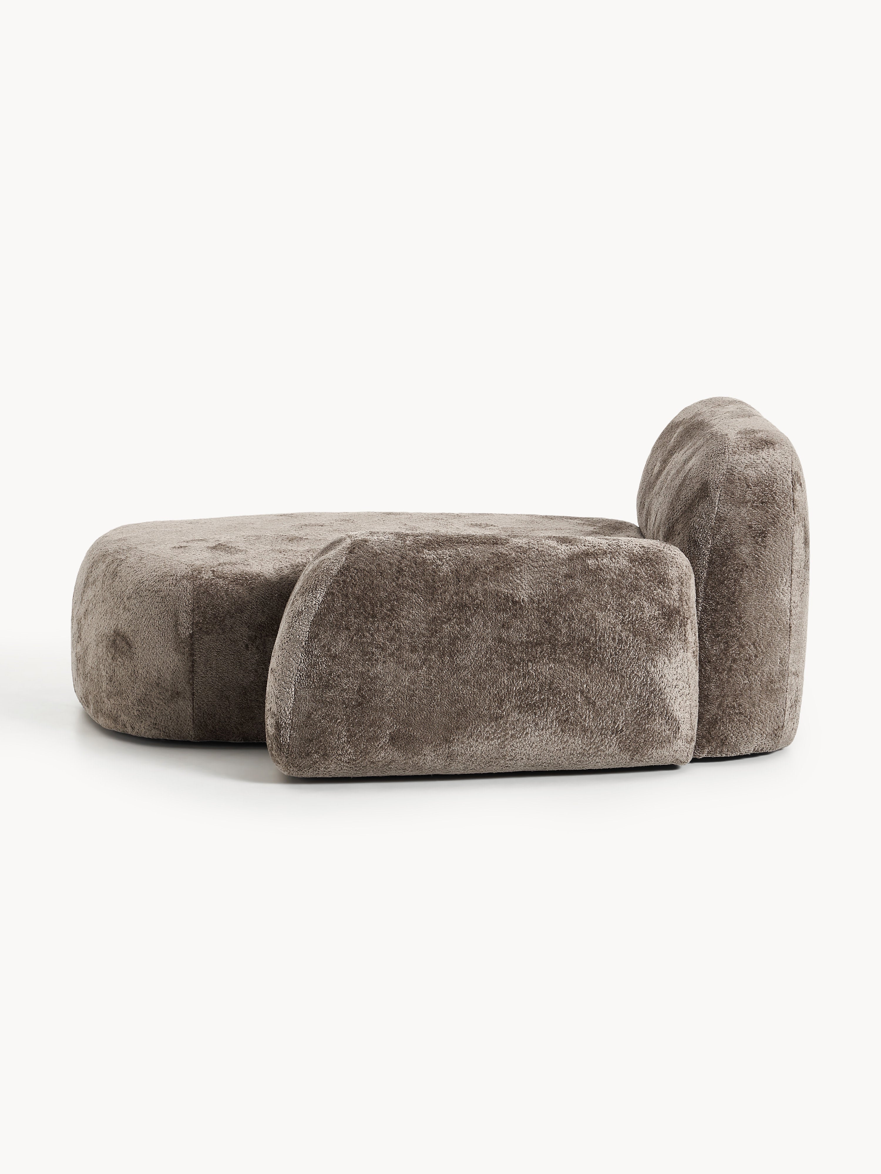 Wolke Teddy Bouclé Chaise Corner Module