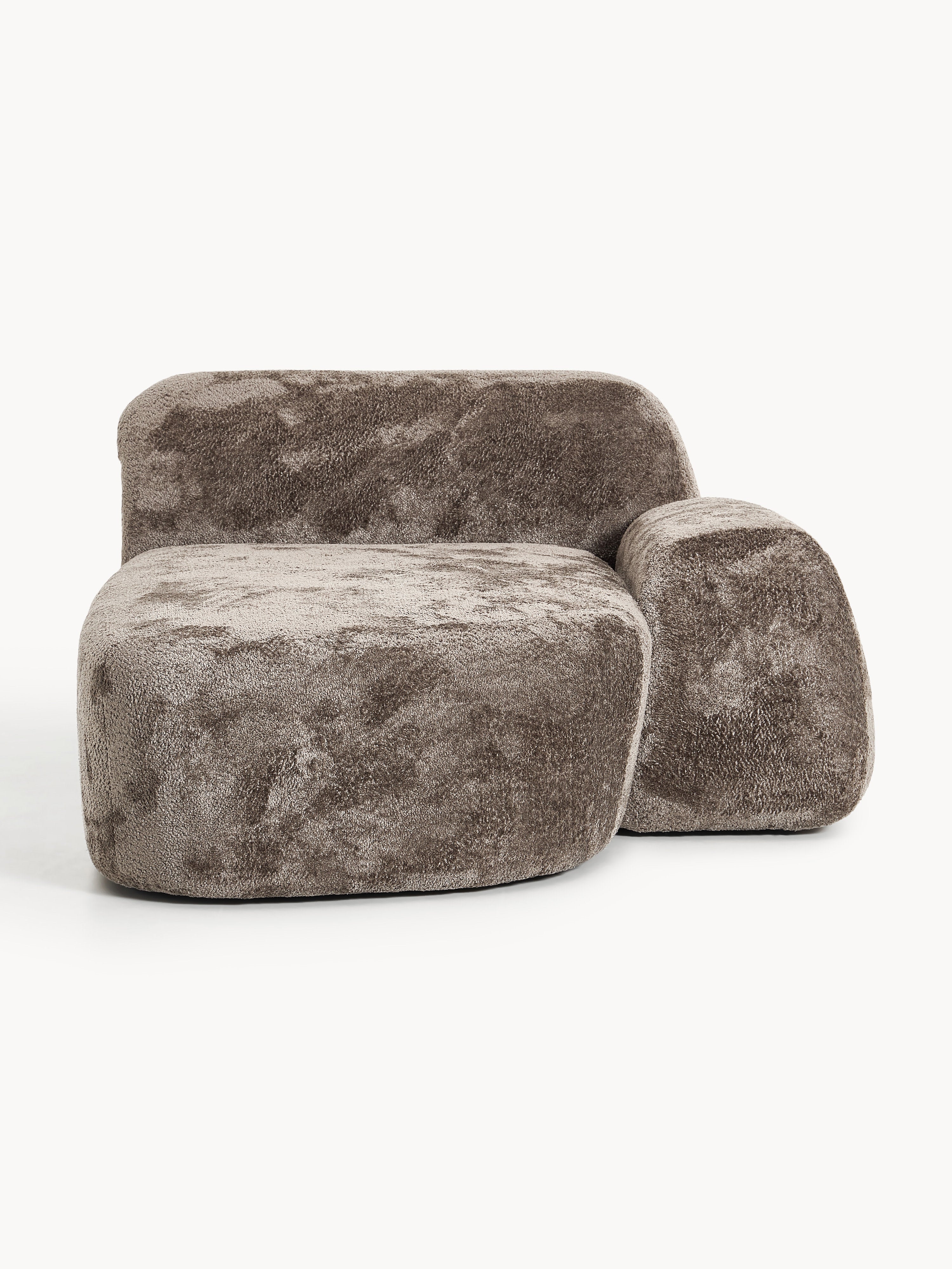 Wolke Teddy Bouclé Chaise Corner Module