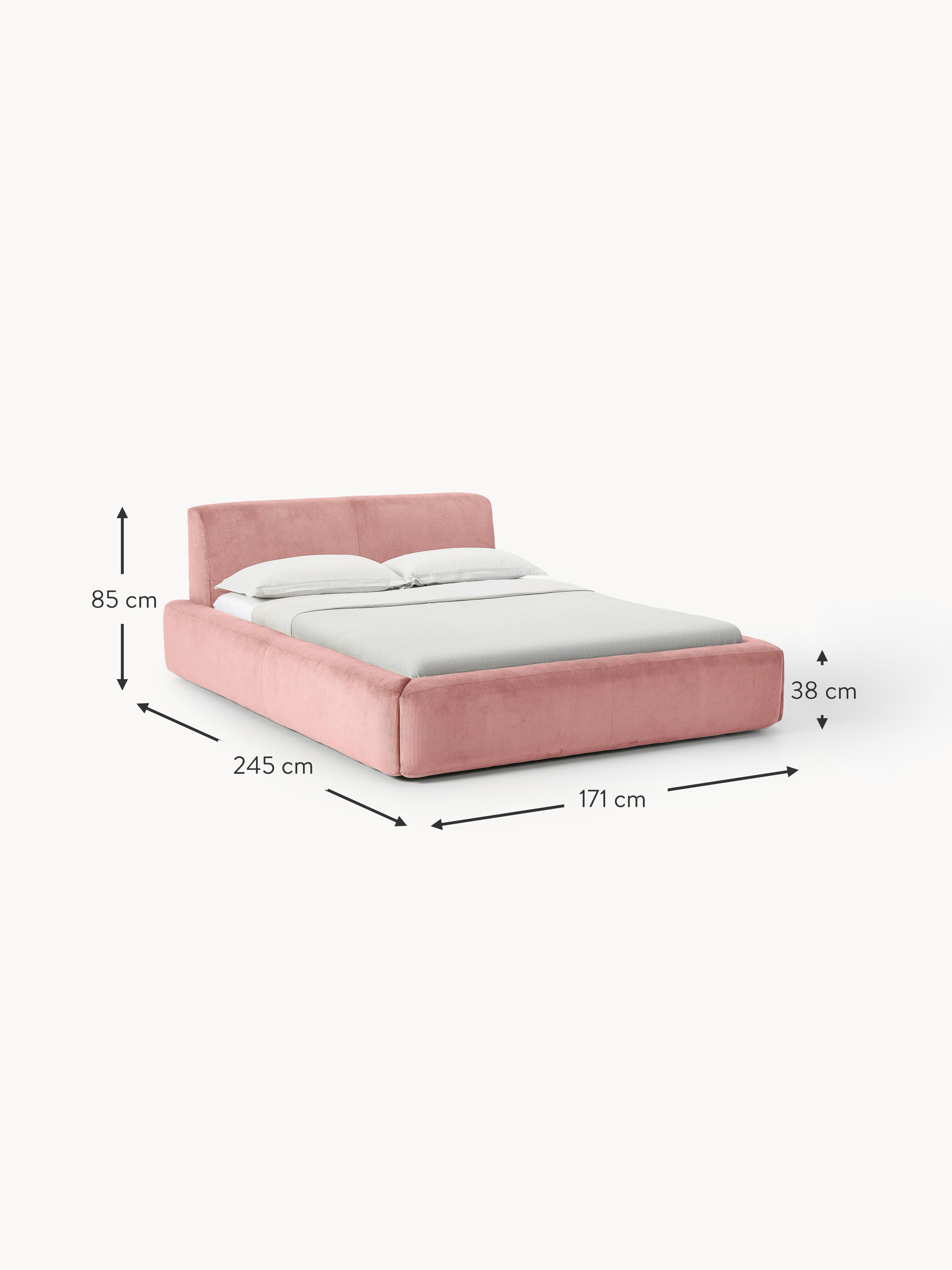 Melva Upholstered Bed with Storage