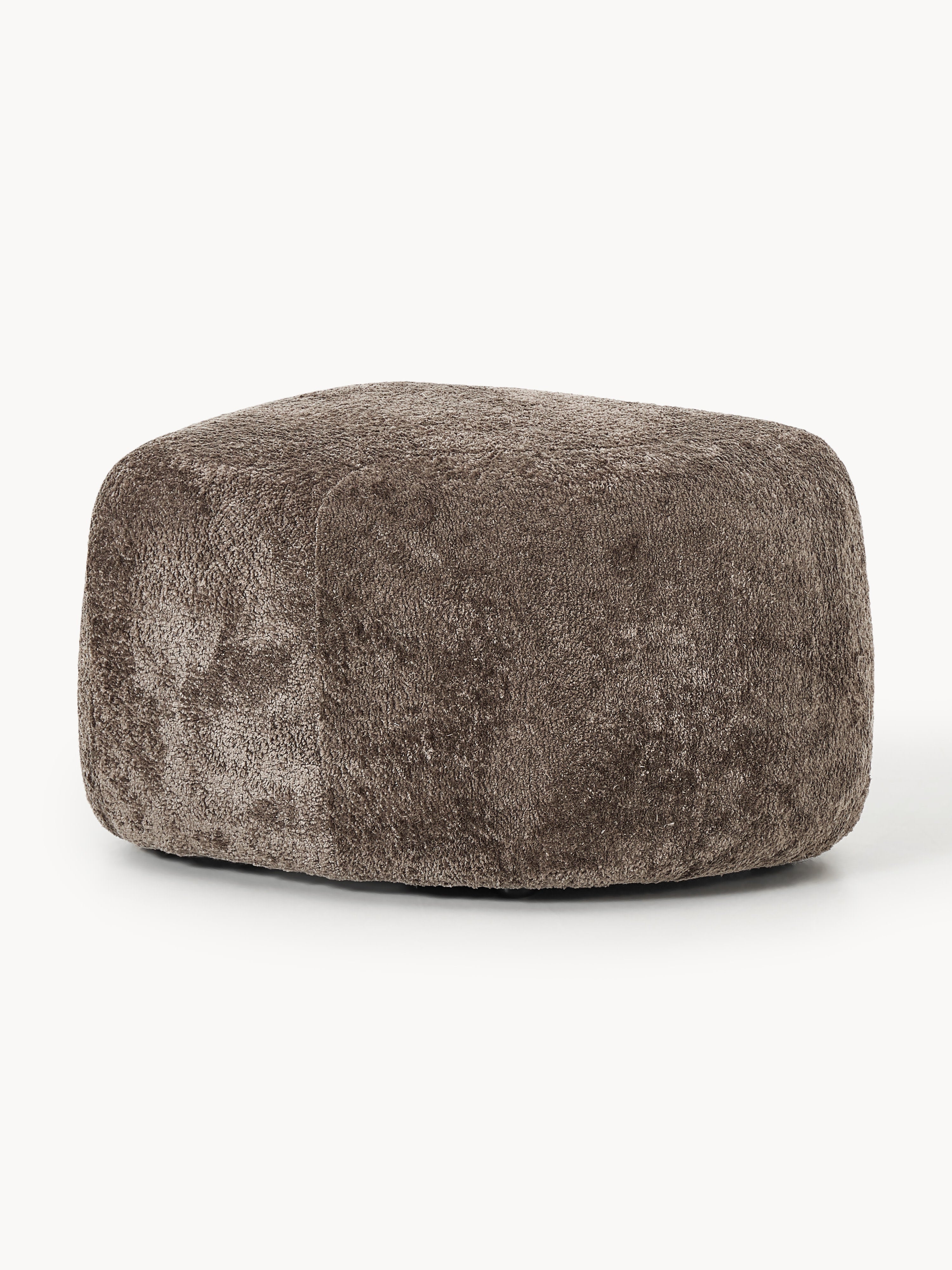 Wolke Oval Teddy Bouclé Ottoman